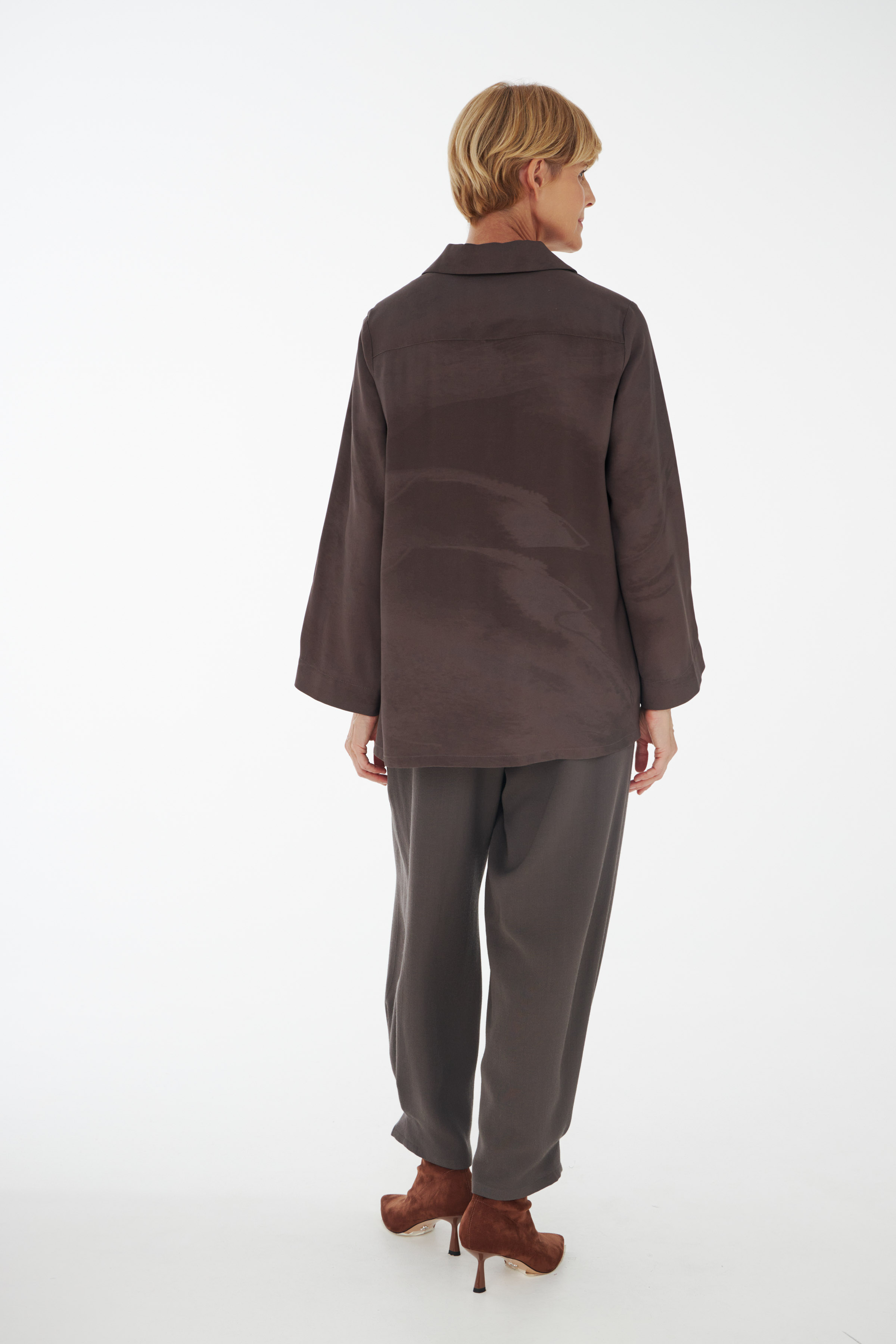 Блуза туника Цветок