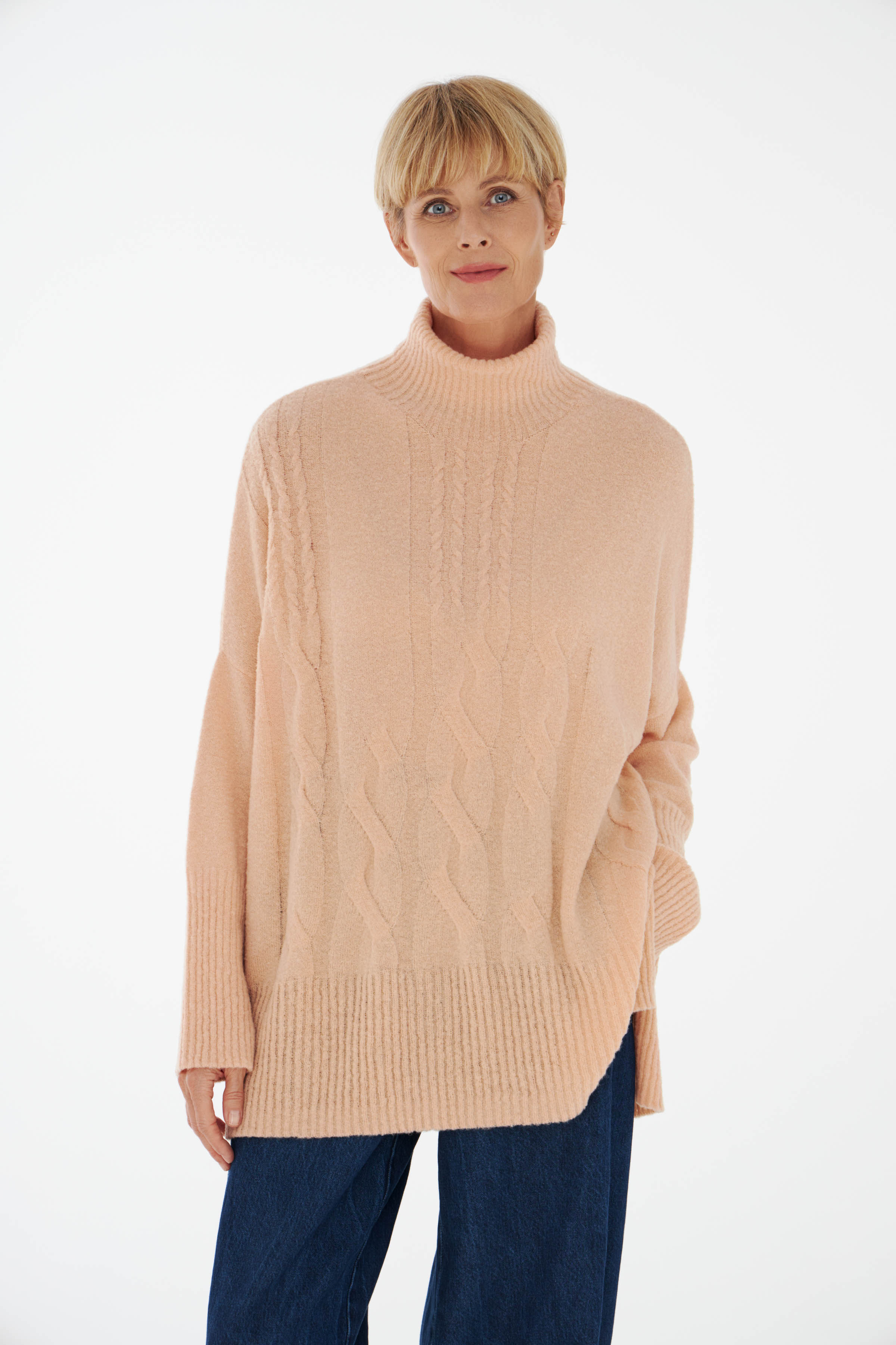 Джемпер Косы  от Lesel (Лесель)! Заказывайте по ✆ 8 (800) 777 02 37