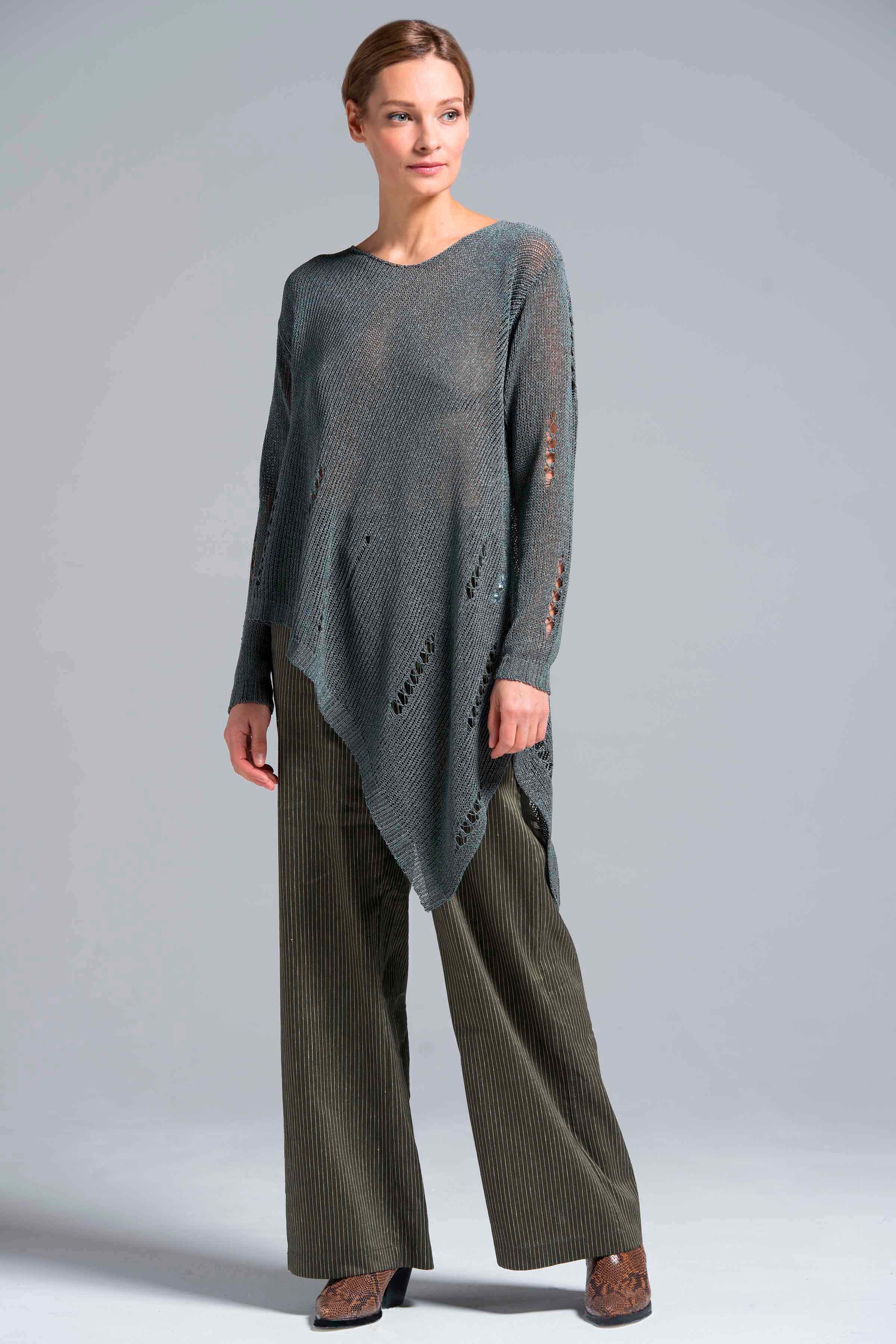 Брюки широкие, полоски  от Lesel (Лесель)! Заказывайте по ✆ 8 (800) 777 02 37