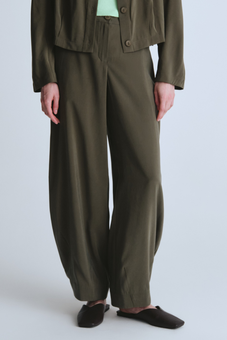 Брюки малый ромб, тенсель