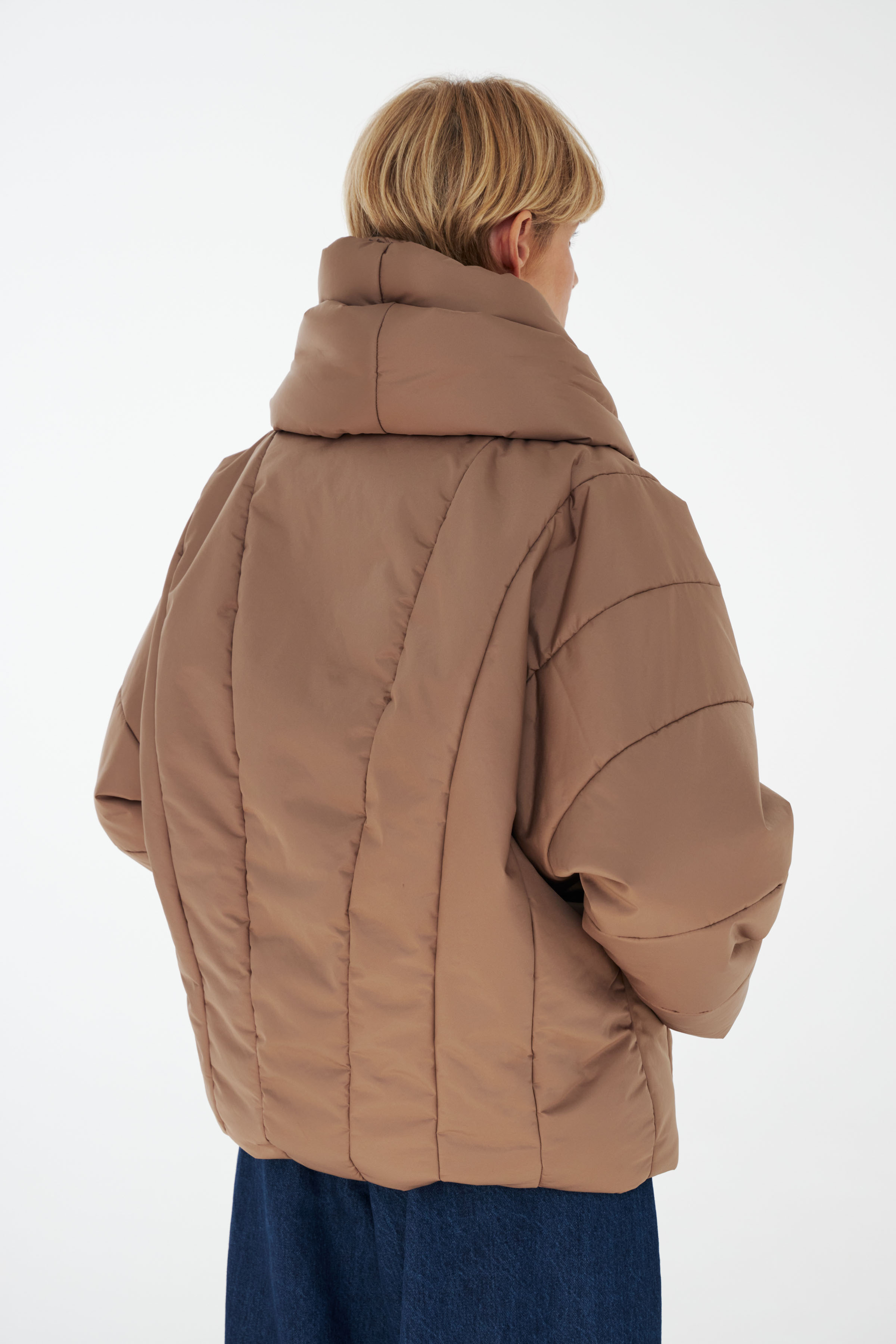 Куртка с диагональными швами 78 Полутень (penombre), 10 Серый (grise), 00 Черный (noir) от Lesel (Лесель)! Заказывайте по ✆ 8 (800) 777 02 37