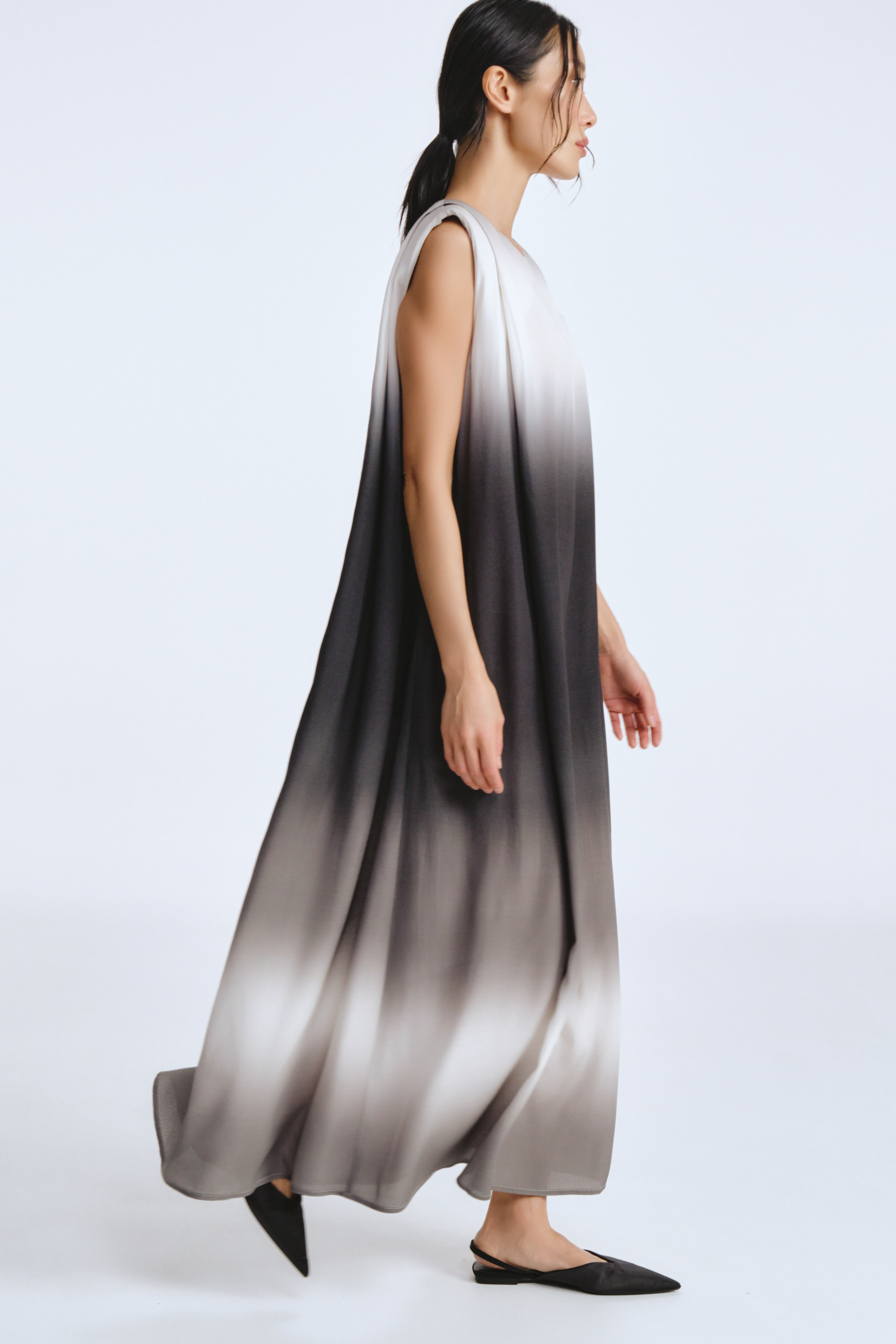 Платье Деграде мантия