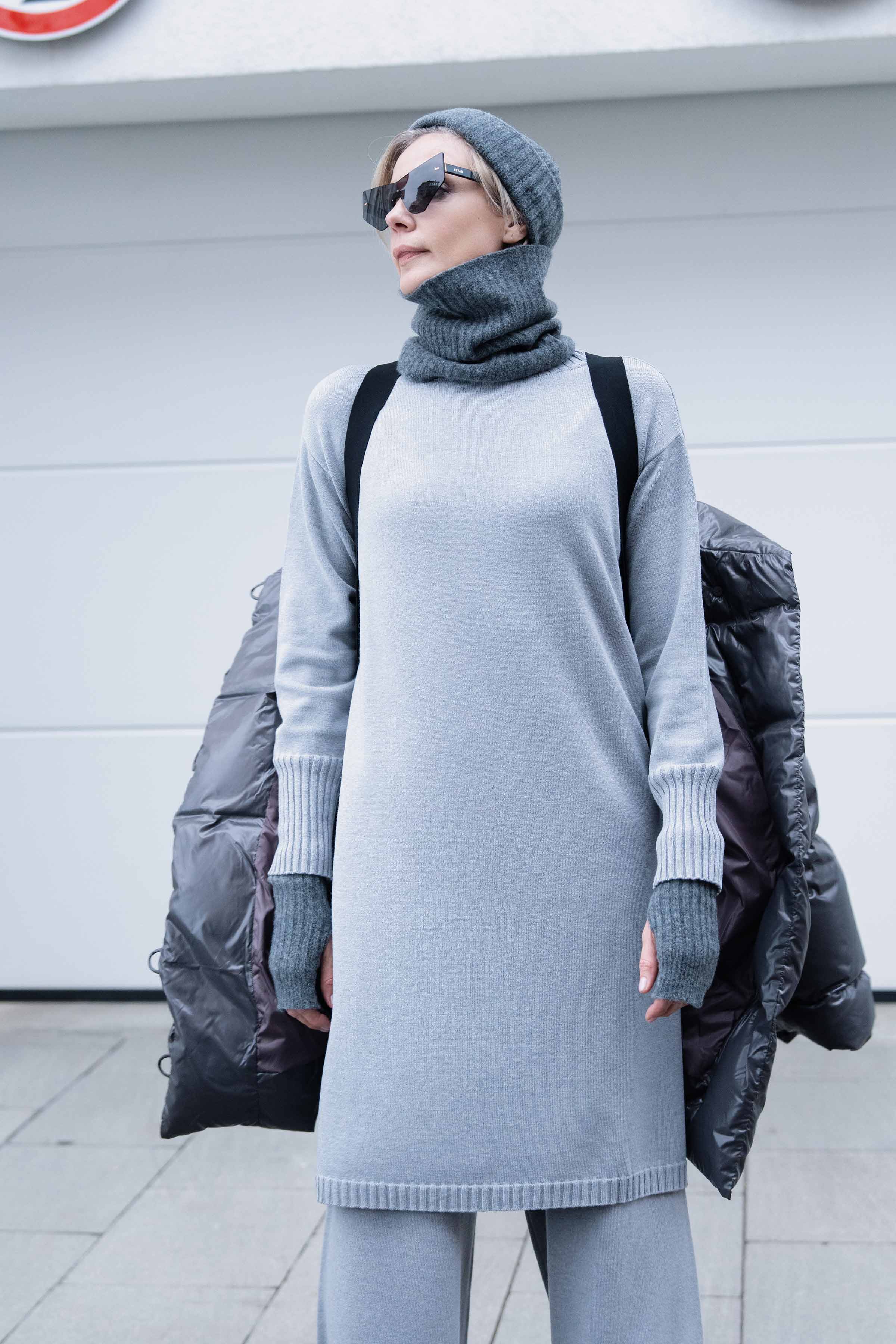 Платье База 10 Серый (grise) от Lesel (Лесель)! Заказывайте по ✆ 8 (800) 777 02 37