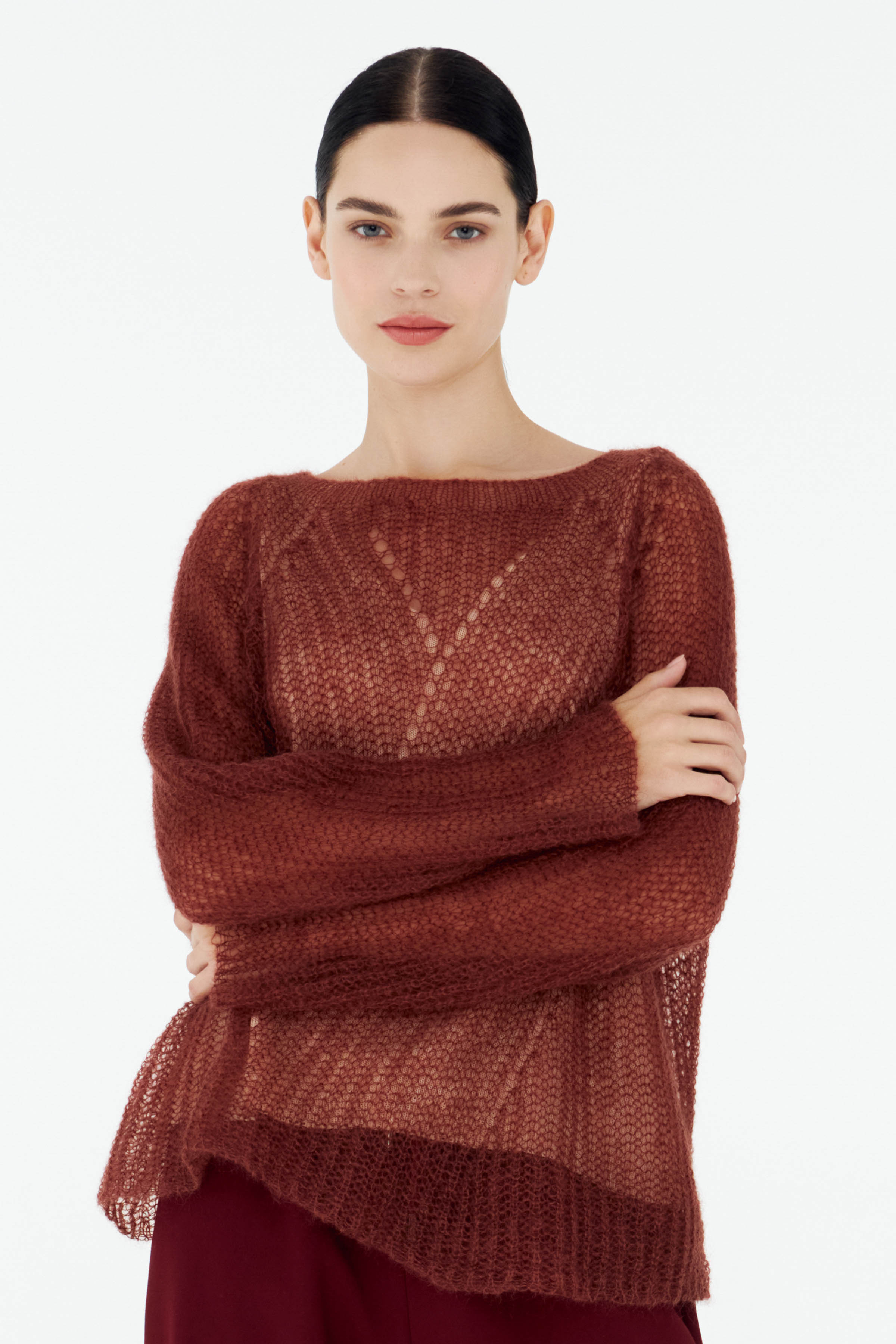 Джемпер мохер Воздух  от Lesel (Лесель)! Заказывайте по ✆ 8 (800) 777 02 37