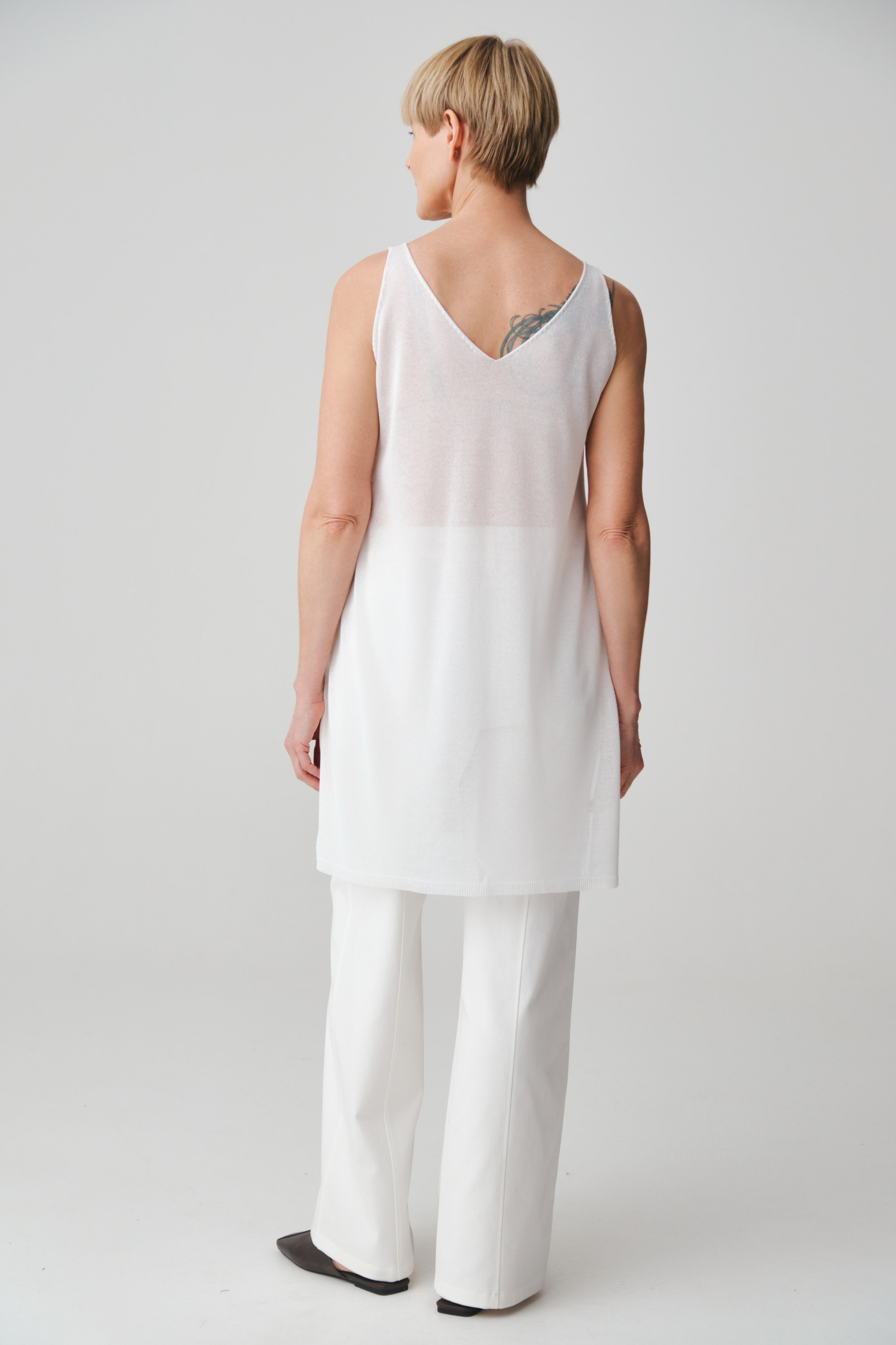 Брюки прямые со стрелкой, плотный хлопок