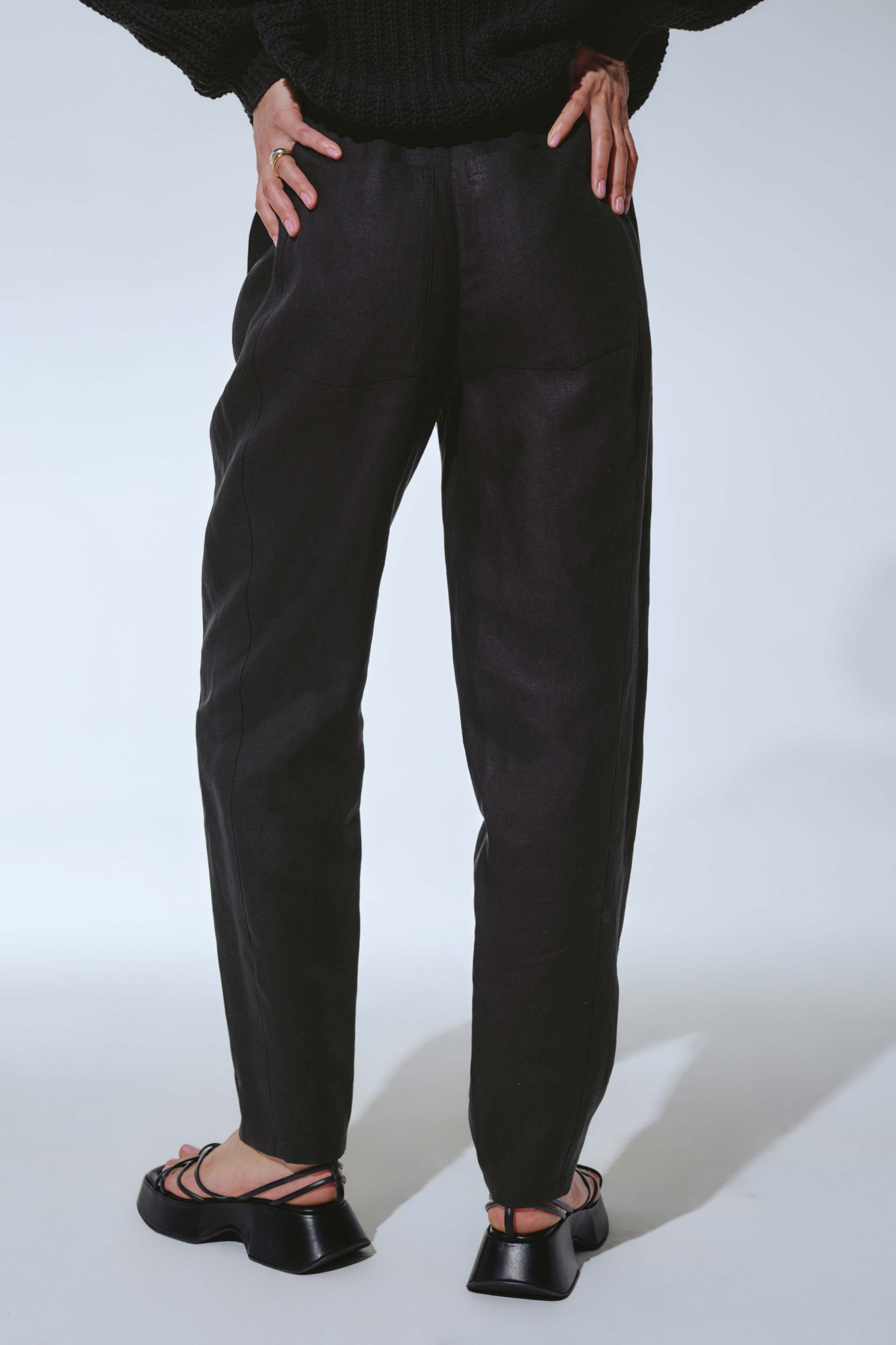 Брюки Бананы, лён  от Lesel (Лесель)! Заказывайте по ✆ 8 (800) 777 02 37