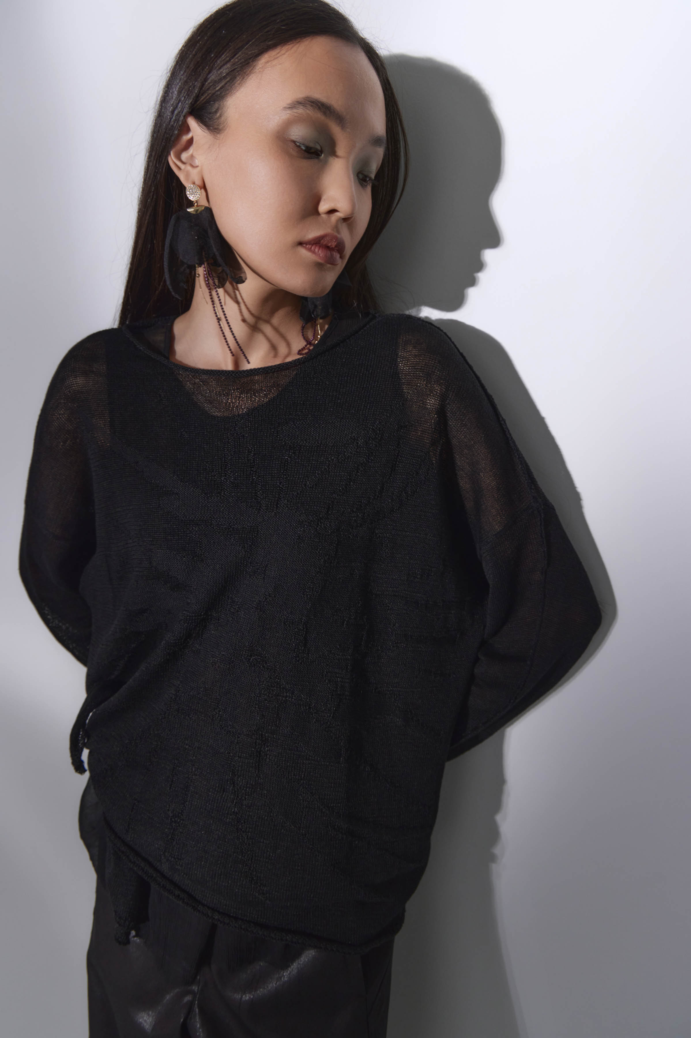 Джемпер Лён  от Lesel (Лесель)! Заказывайте по ✆ 8 (800) 777 02 37