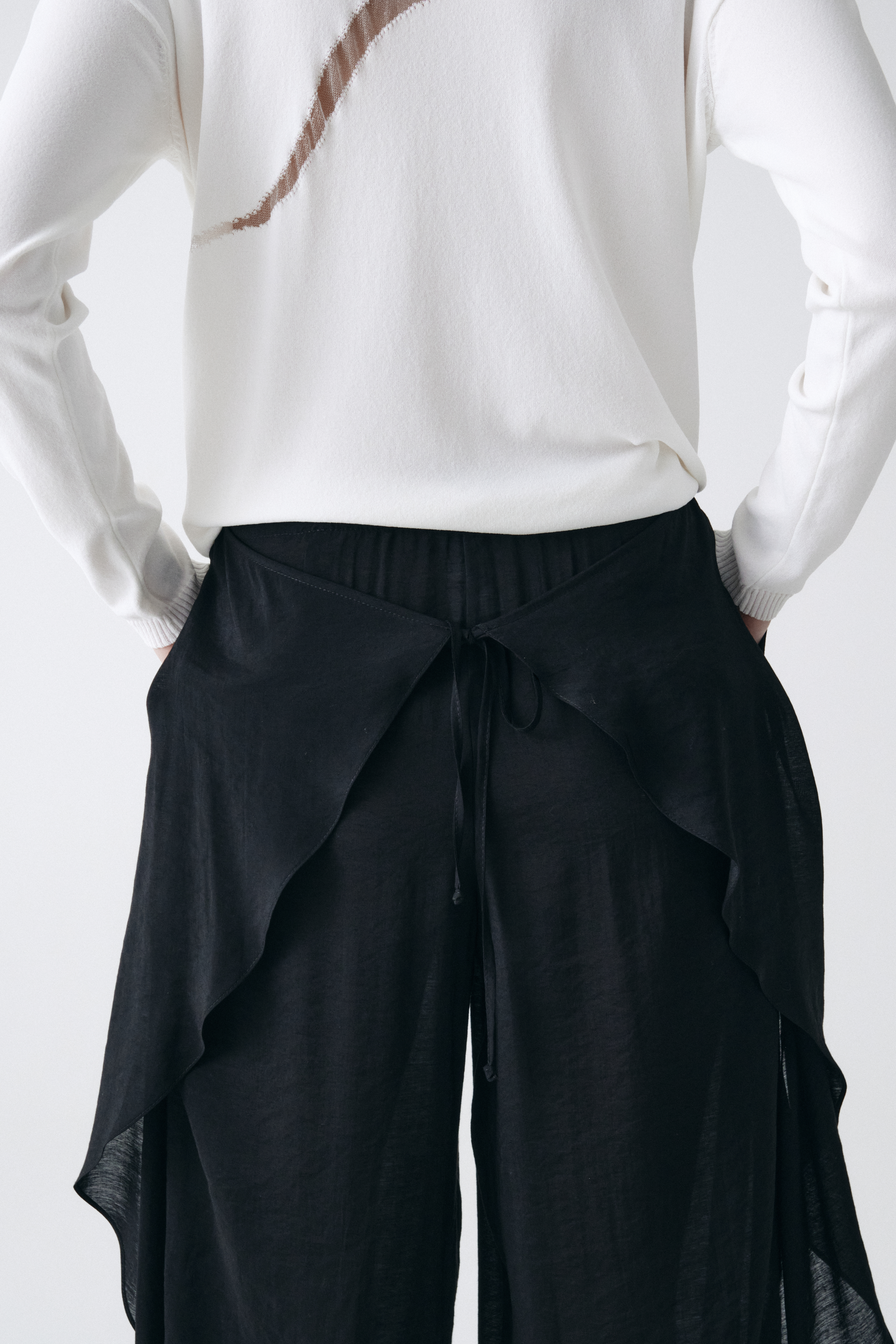 Брюки прозрачные с воланами  от Lesel (Лесель)! Заказывайте по ✆ 8 (800) 777 02 37