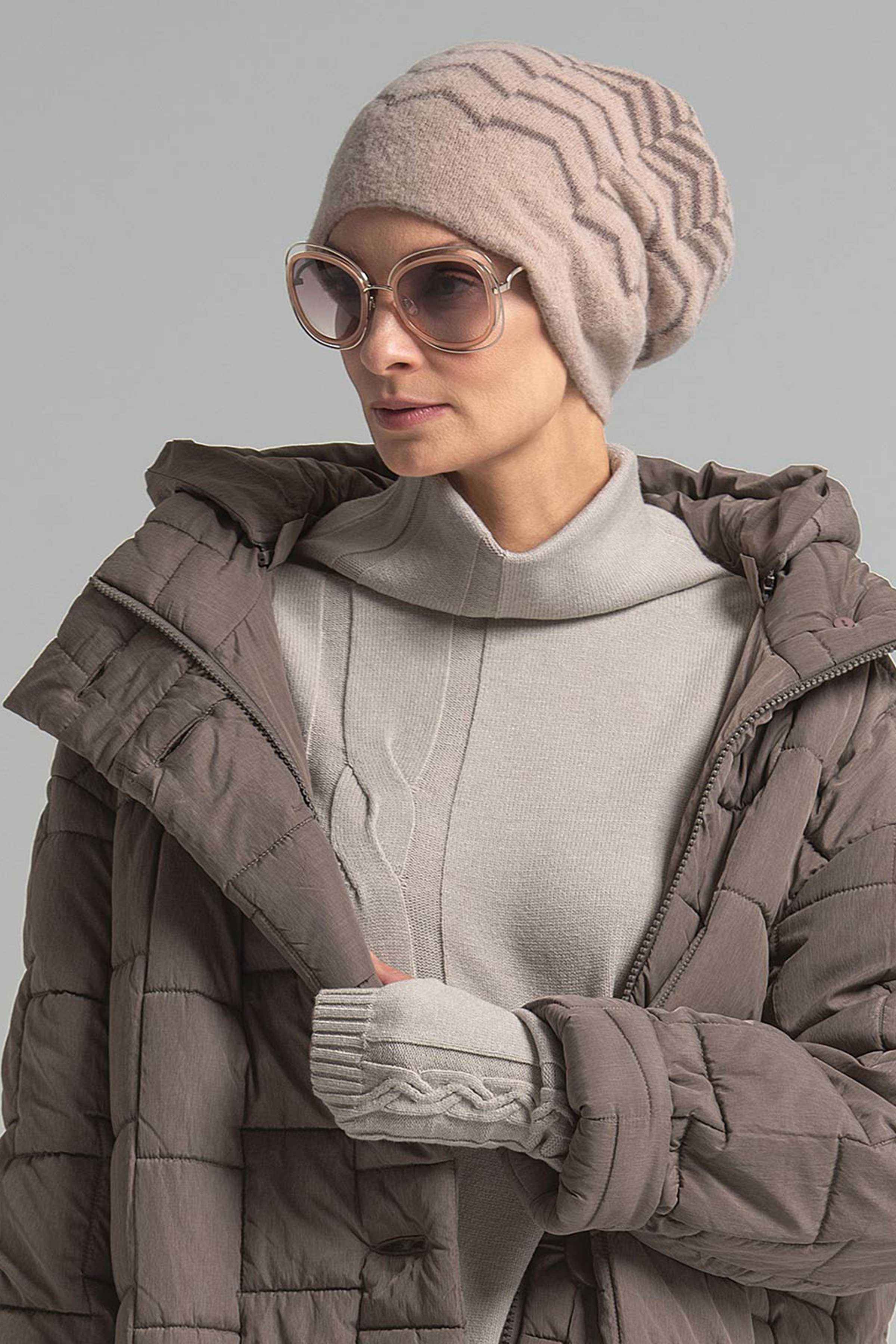 Снуд Муар 04 Бежевый (beige) от Lesel (Лесель)! Заказывайте по ✆ 8 (800) 777 02 37