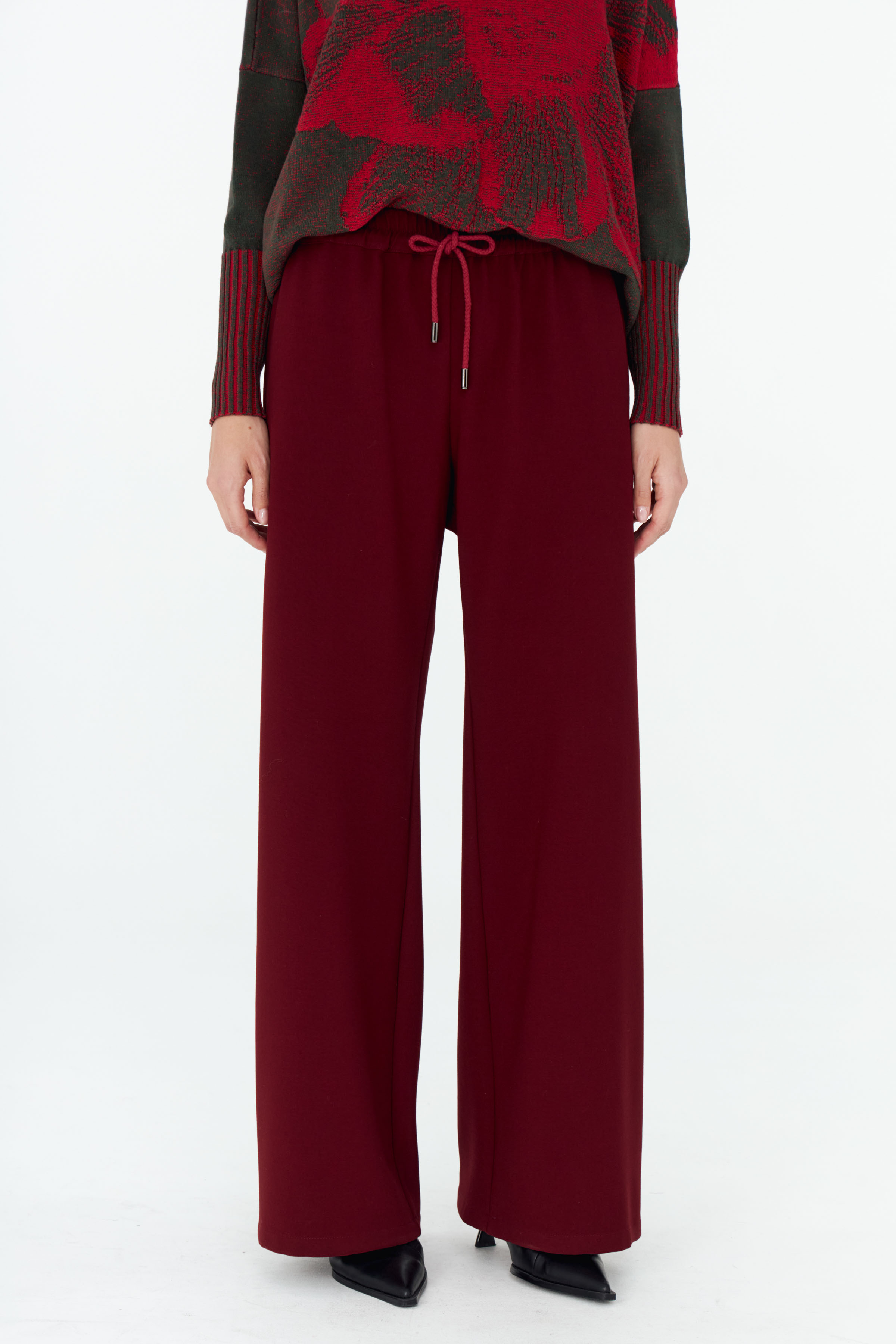 Брюки широкие гладкие на резинке  от Lesel (Лесель)! Заказывайте по ✆ 8 (800) 777 02 37