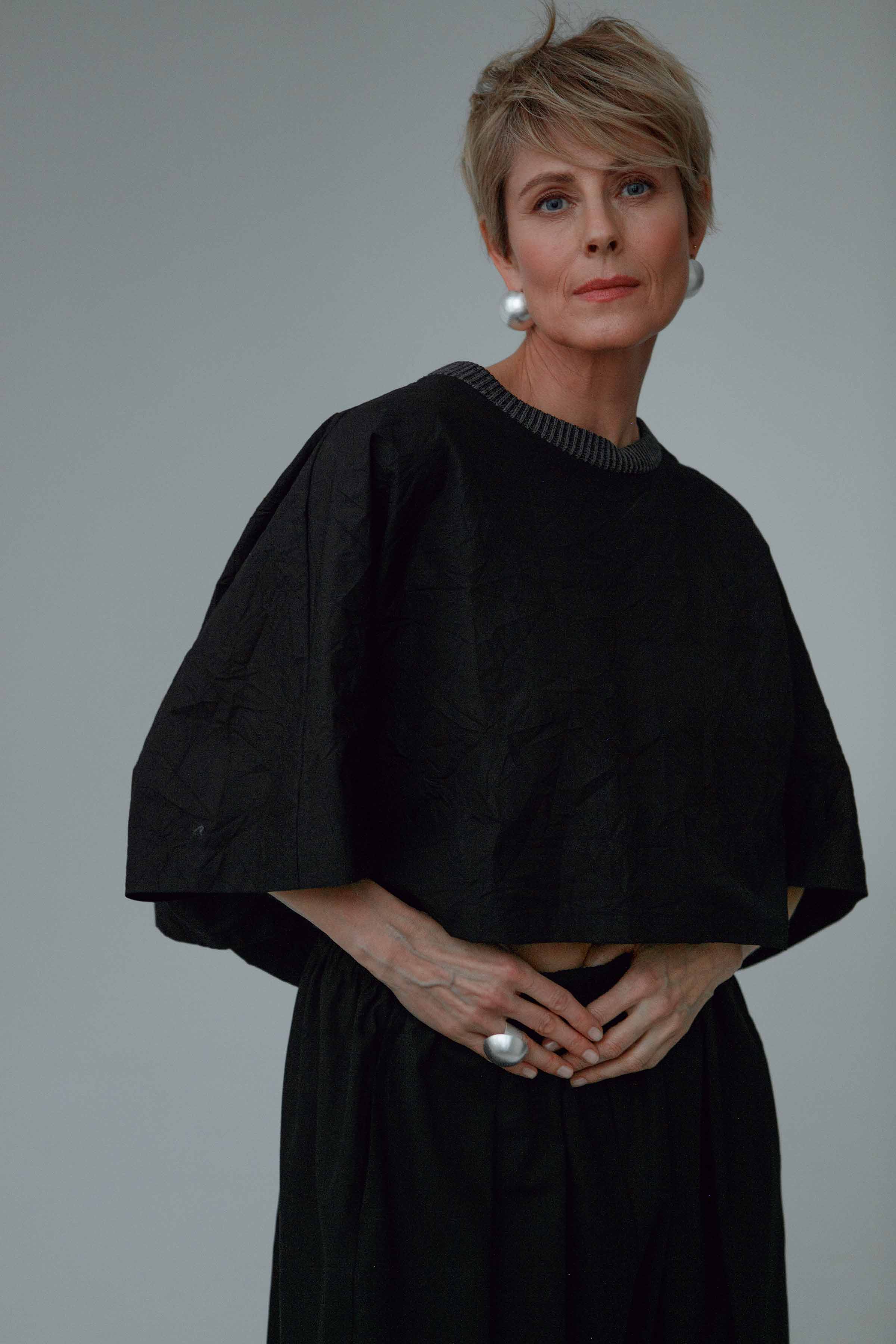 Блуза Пончо, хлопок крэш  от Lesel (Лесель)! Заказывайте по ✆ 8 (800) 777 02 37