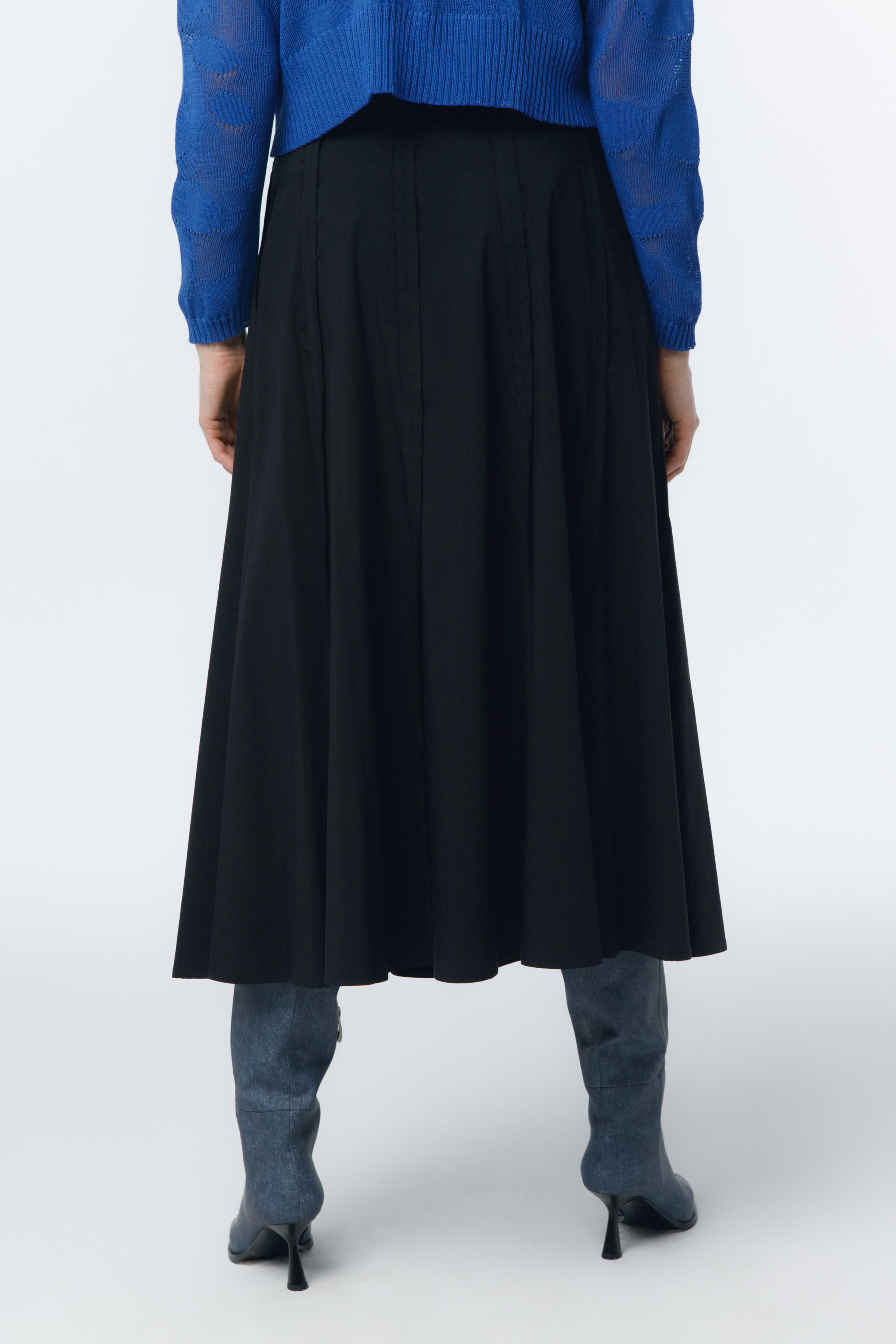 Юбка Хлопок гранж 00 Черный (noir) от Lesel (Лесель)! Заказывайте по ✆ 8 (800) 777 02 37