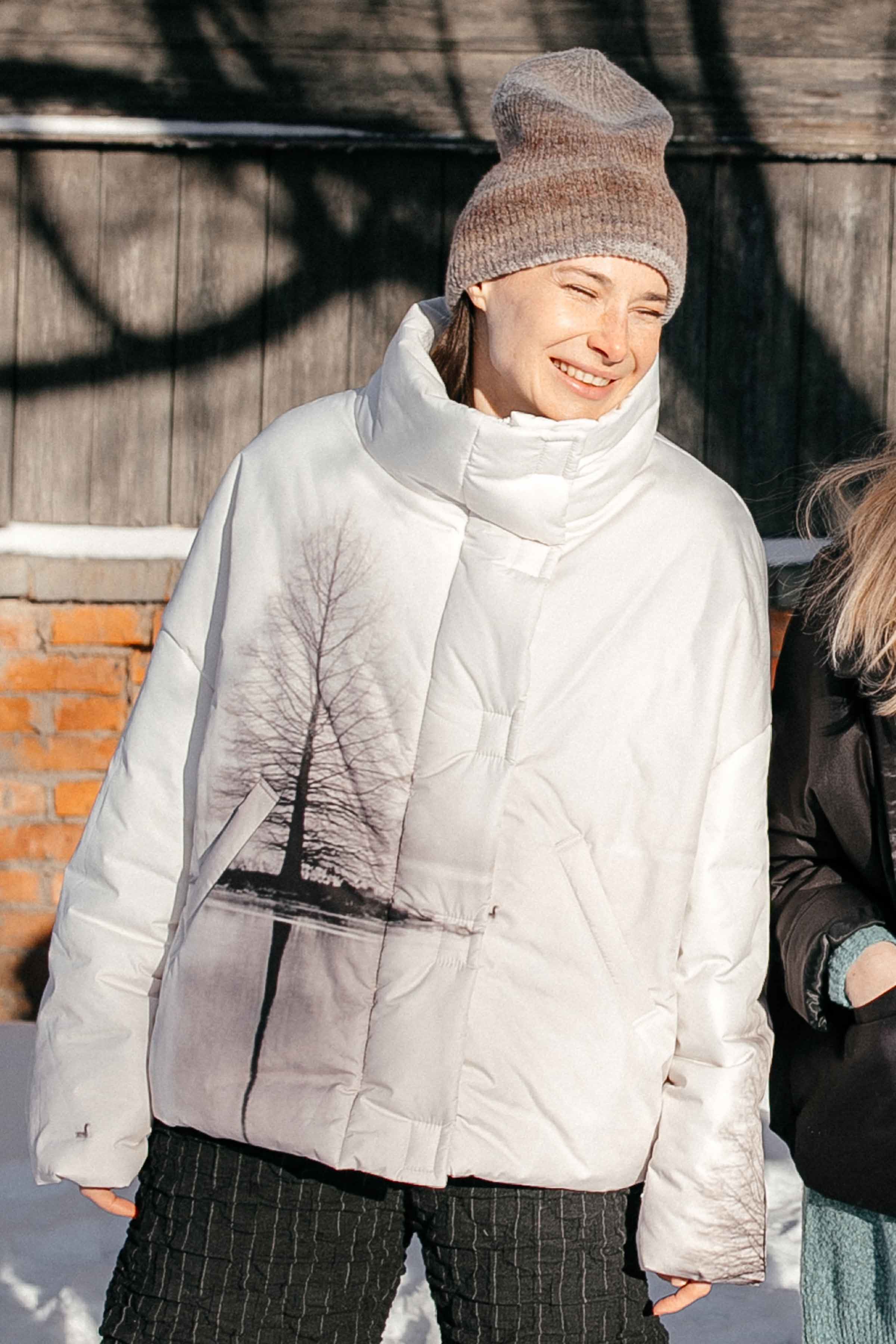 Шапка Деграде  09 Беж-меланж (melange beige) от Lesel (Лесель)! Заказывайте по ✆ 8 (800) 777 02 37