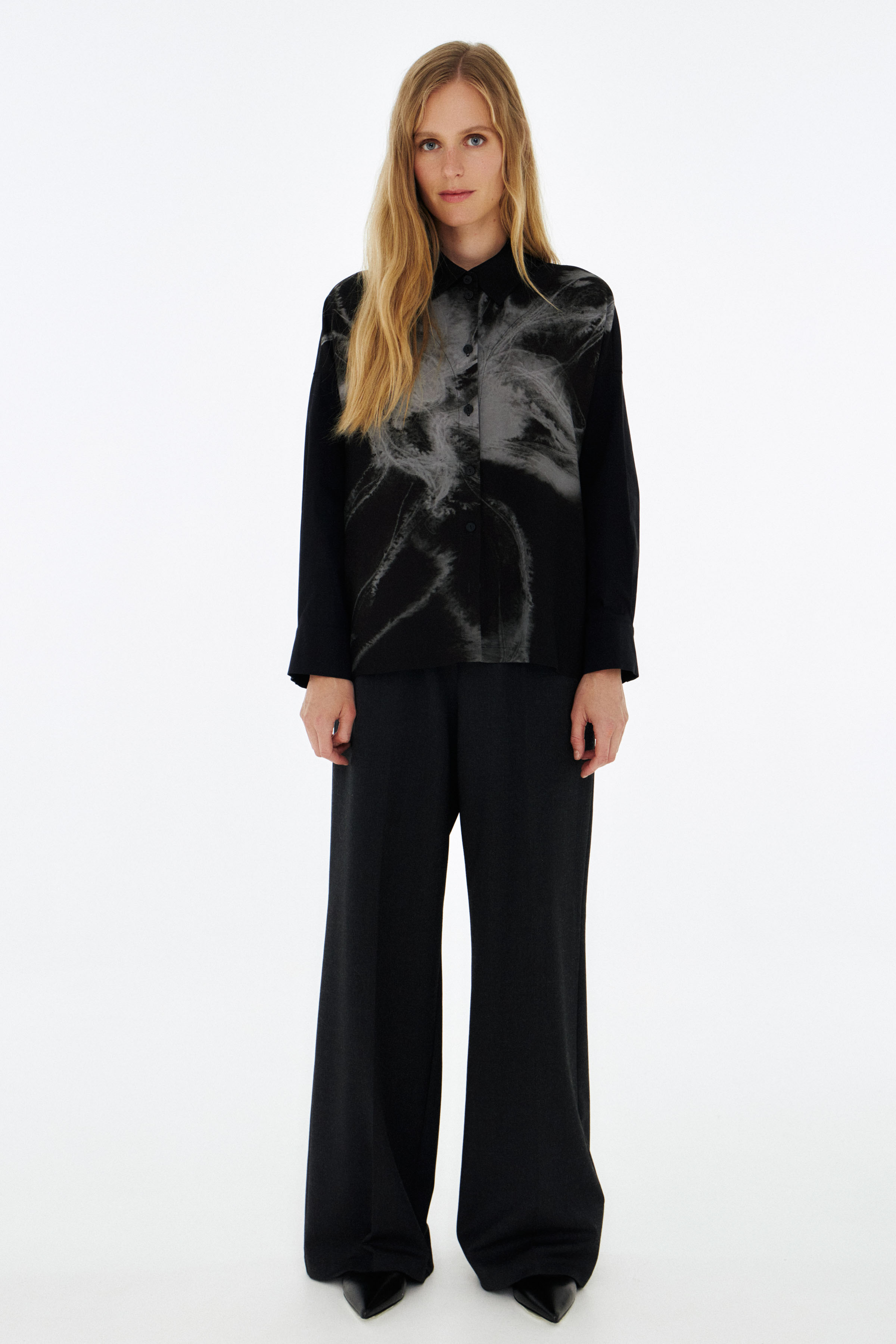 Брюки прямые со стрелками, шерсть  от Lesel (Лесель)! Заказывайте по ✆ 8 (800) 777 02 37