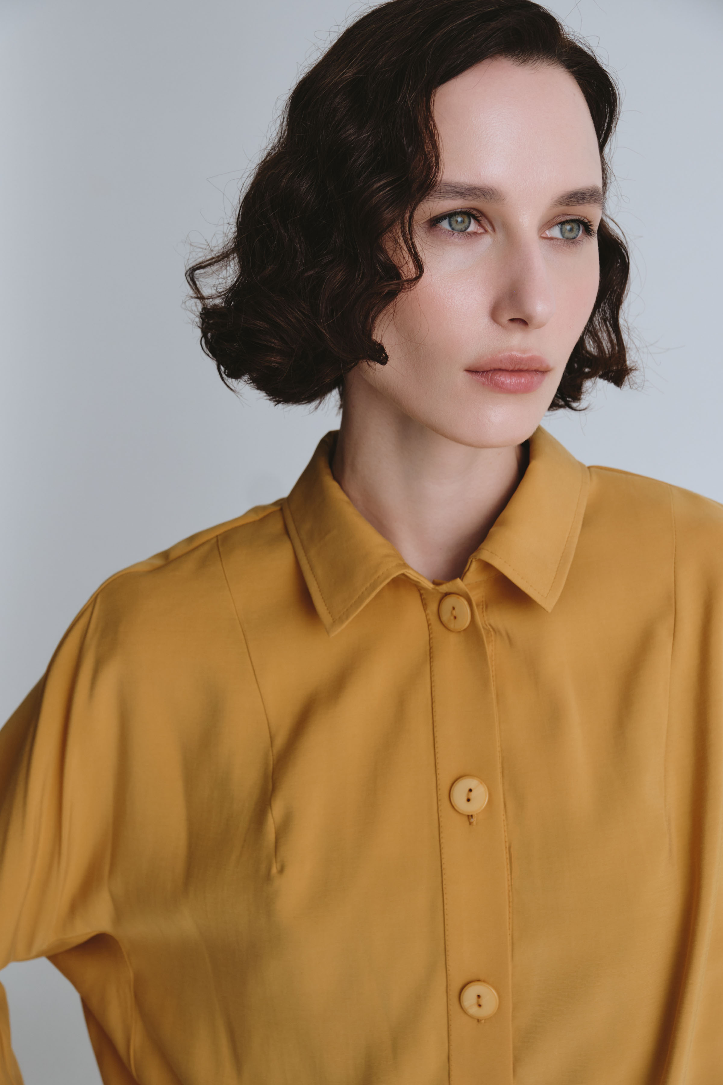 Жакет с фигурной ластовицей, тенсель