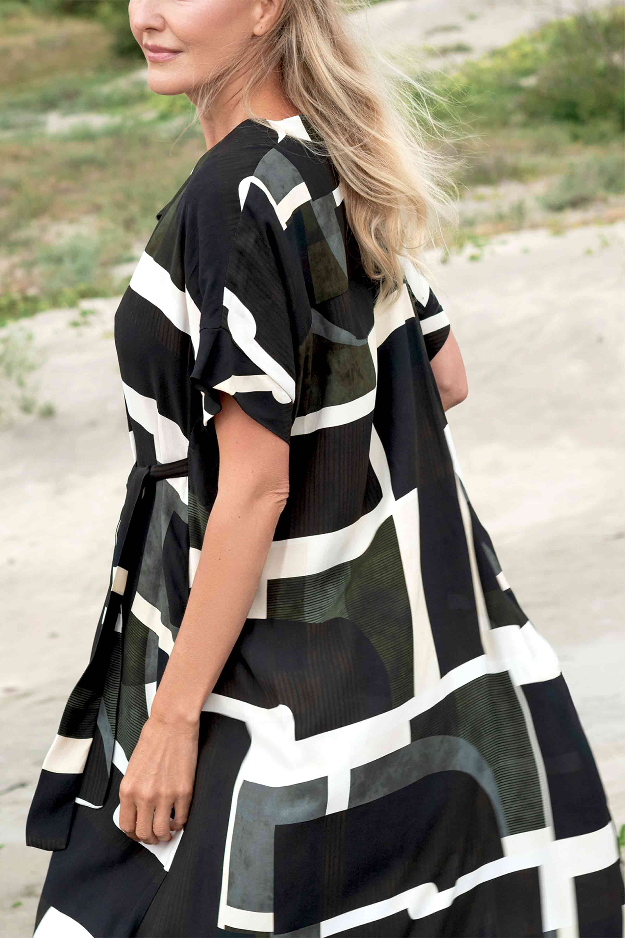 Платье Ар-деко с запахом 79 Гербарий (herbal) от Lesel (Лесель)! Заказывайте по ✆ 8 (800) 777 02 37