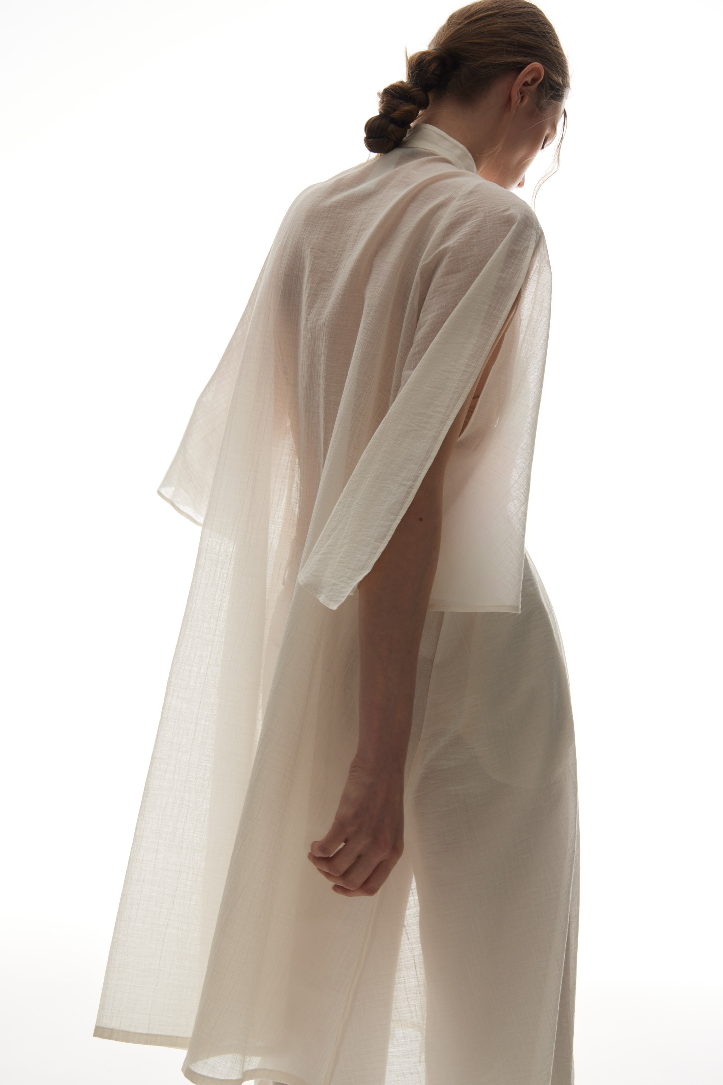 Блуза Прозрачная, рукав с разрезом  от Lesel (Лесель)! Заказывайте по ✆ 8 (800) 777 02 37