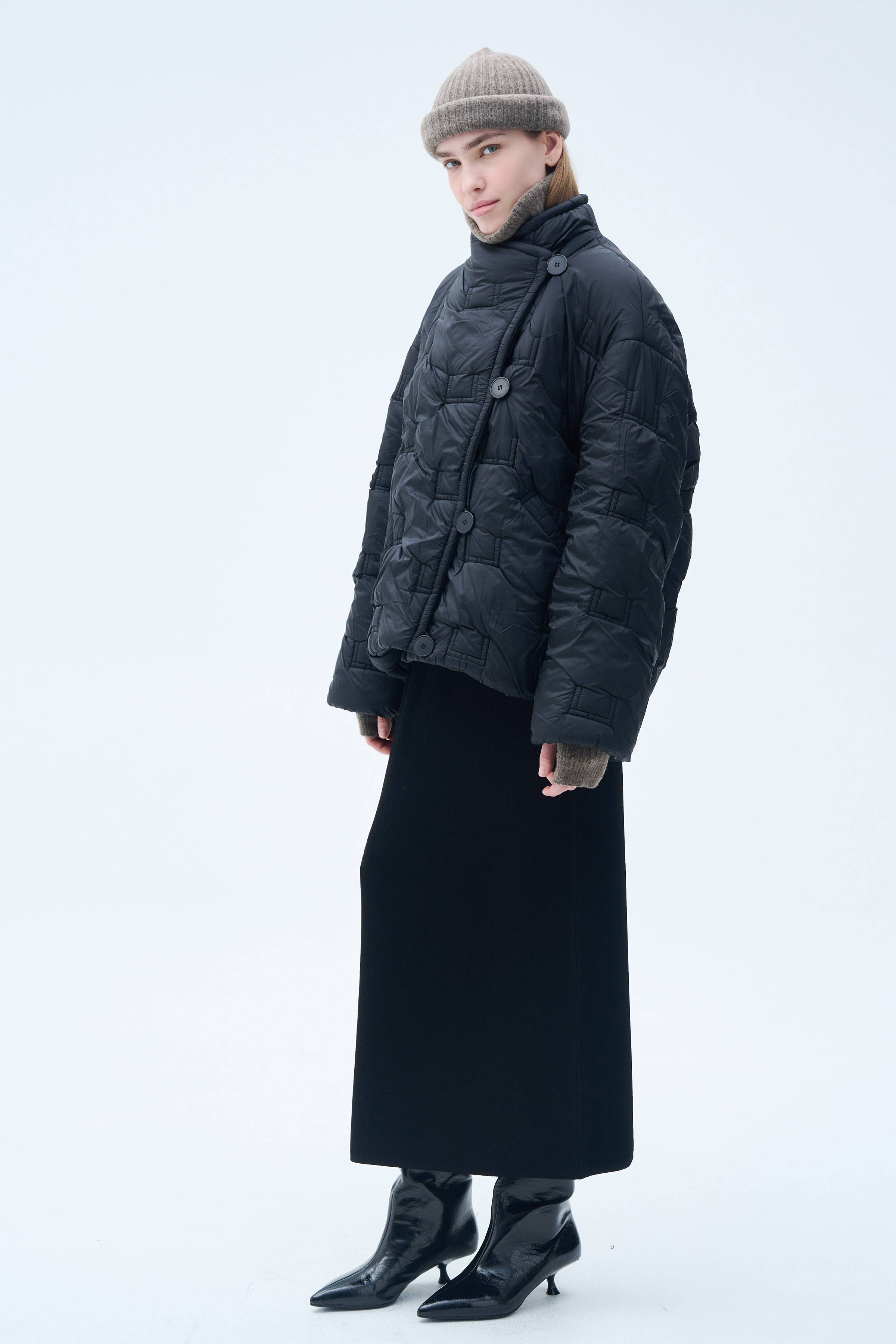 Юбка вязаная 00 Черный (noir), 04 Бежевый (beige) от Lesel (Лесель)! Заказывайте по ✆ 8 (800) 777 02 37