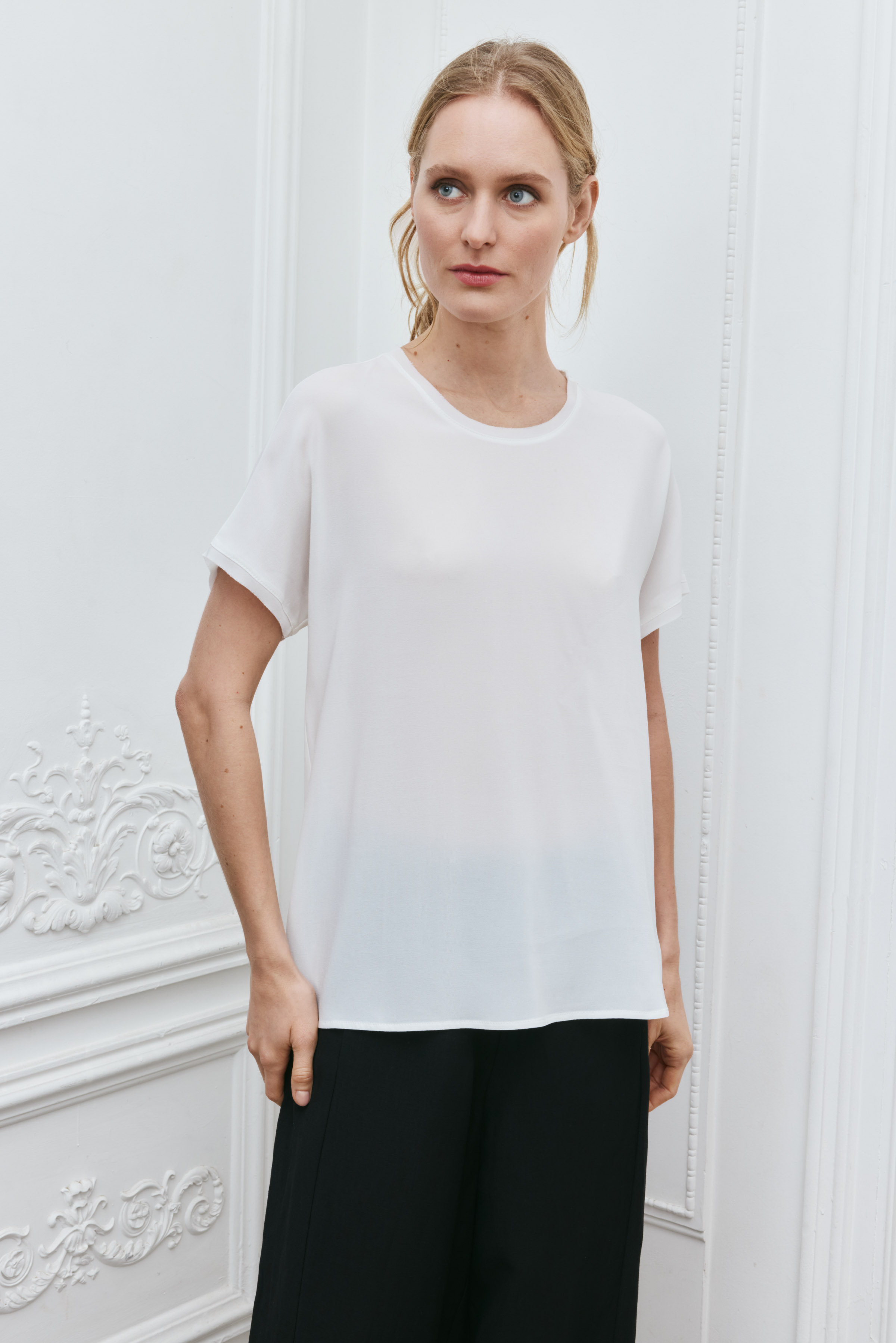 Блуза нижняя  с ц/в рукавом