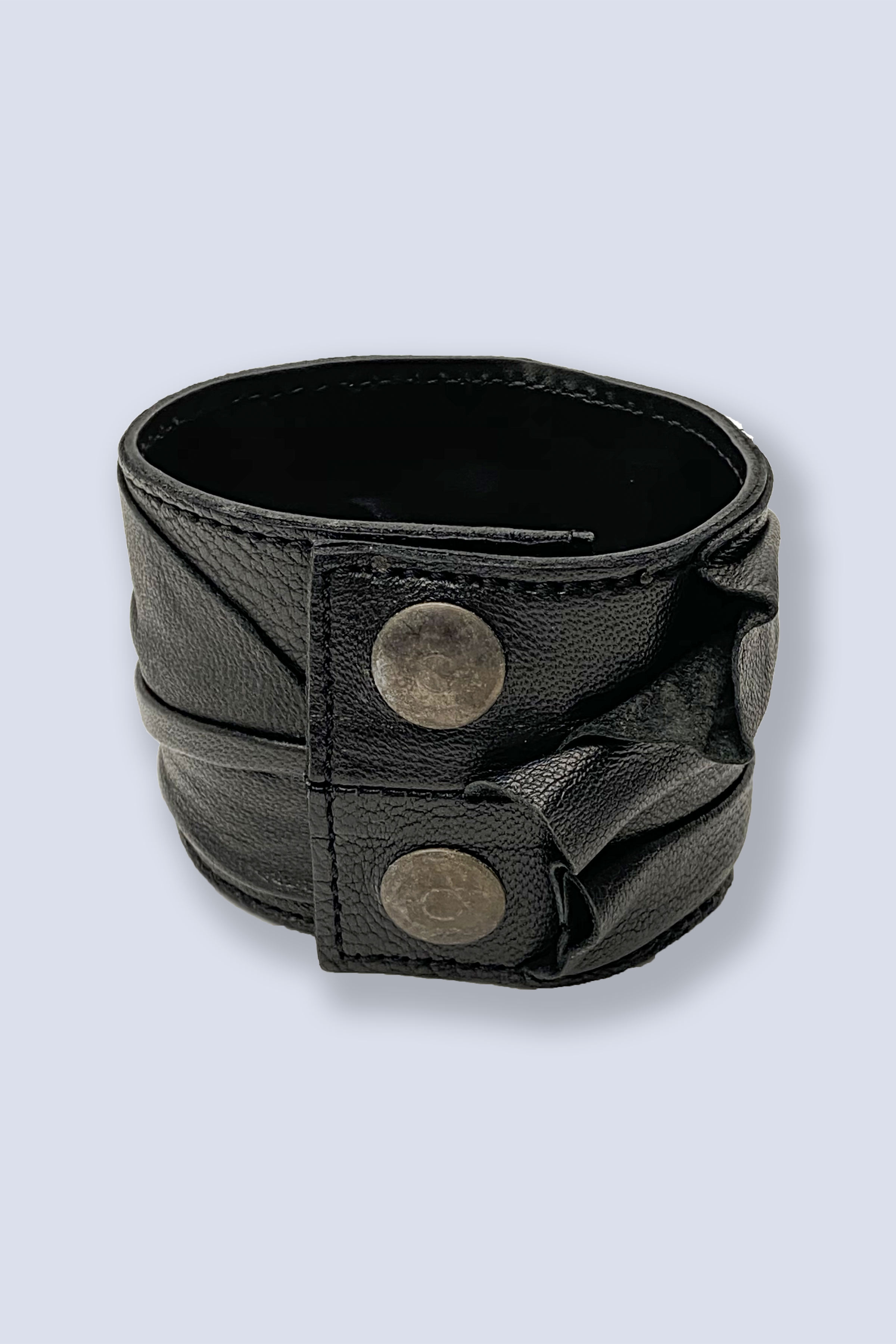 Браслет мятая кожа