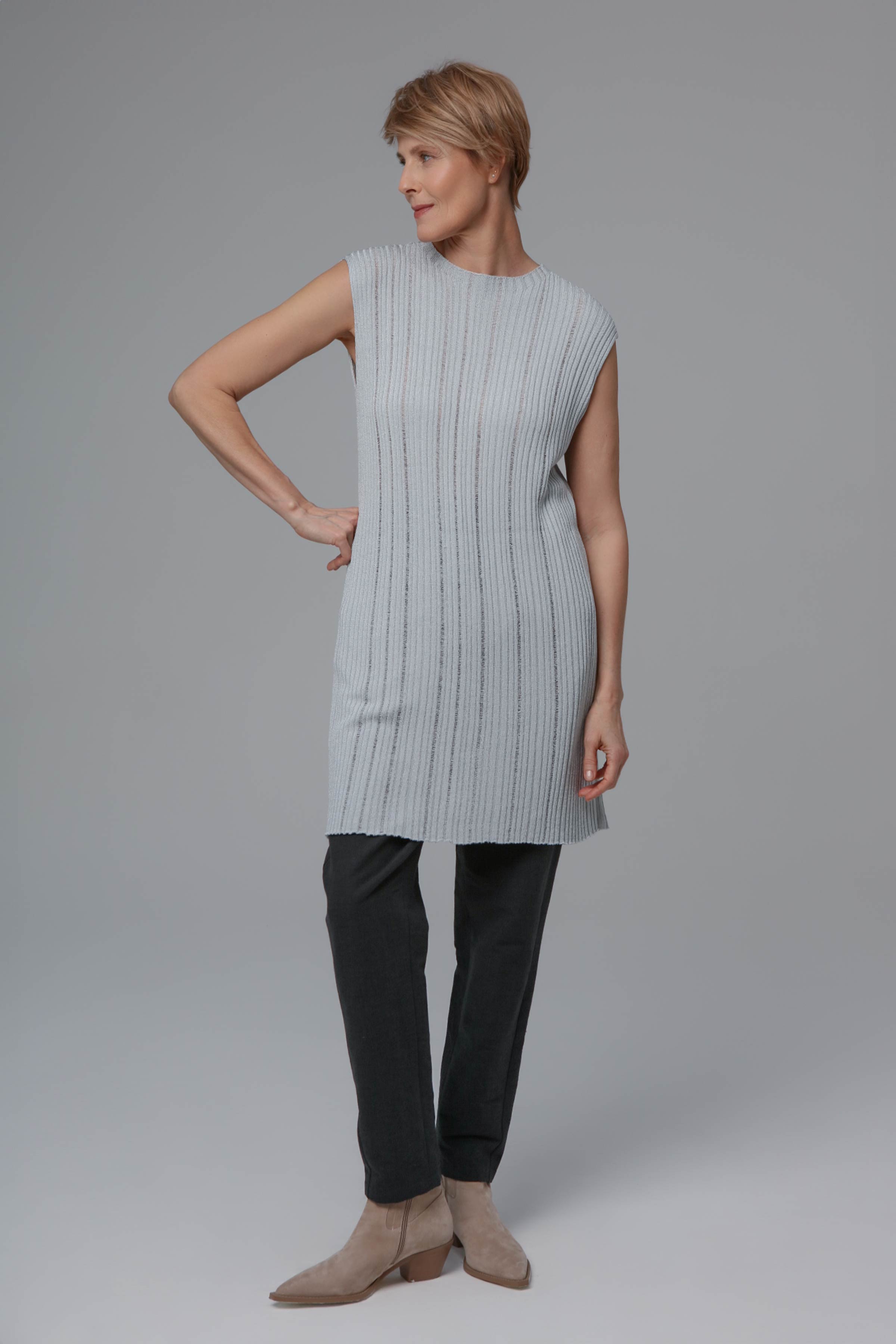 Платье Ластичное 10 Серый (grise) от Lesel (Лесель)! Заказывайте по ✆ 8 (800) 777 02 37