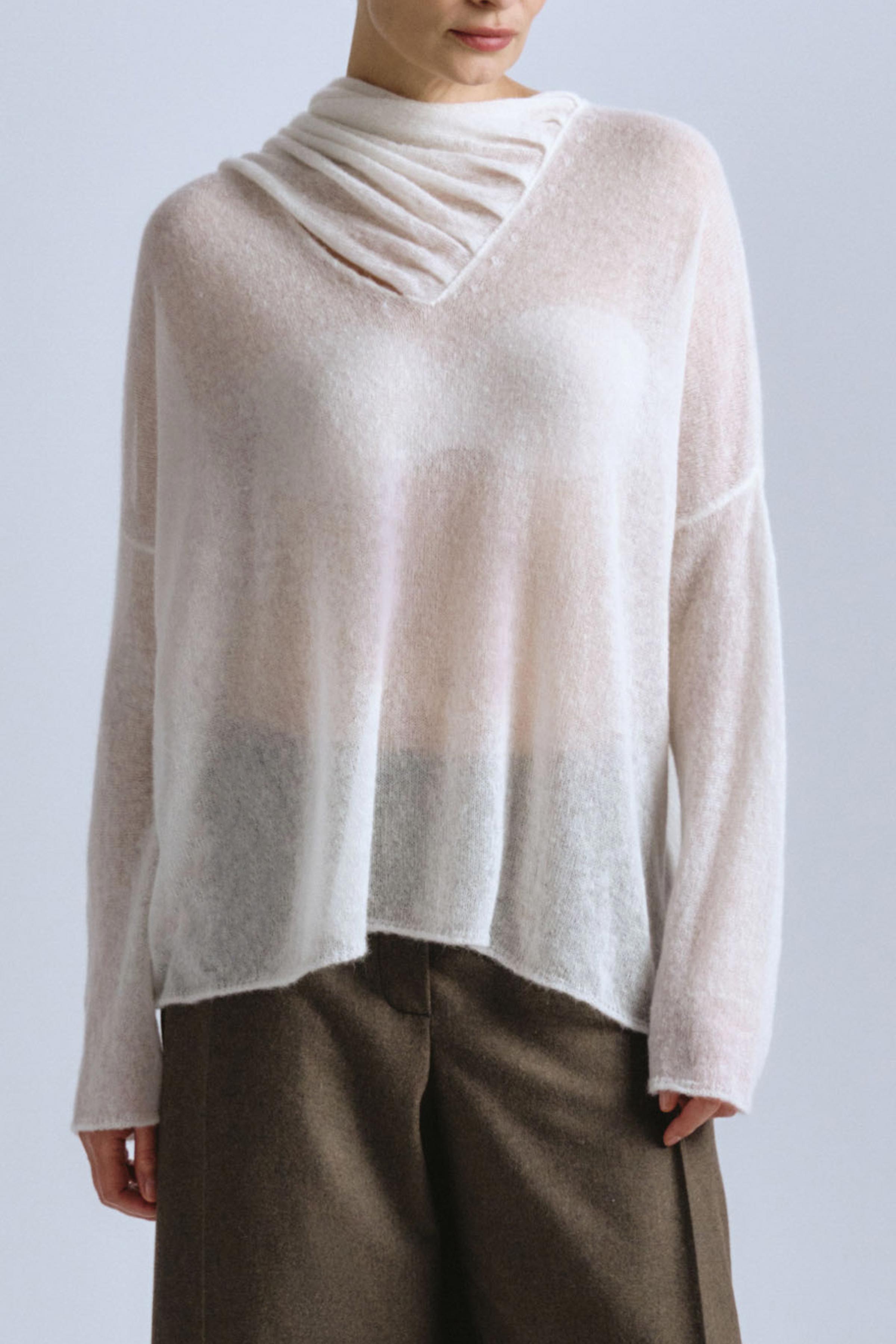 Джемпер Шарф  от Lesel (Лесель)! Заказывайте по ✆ 8 (800) 777 02 37