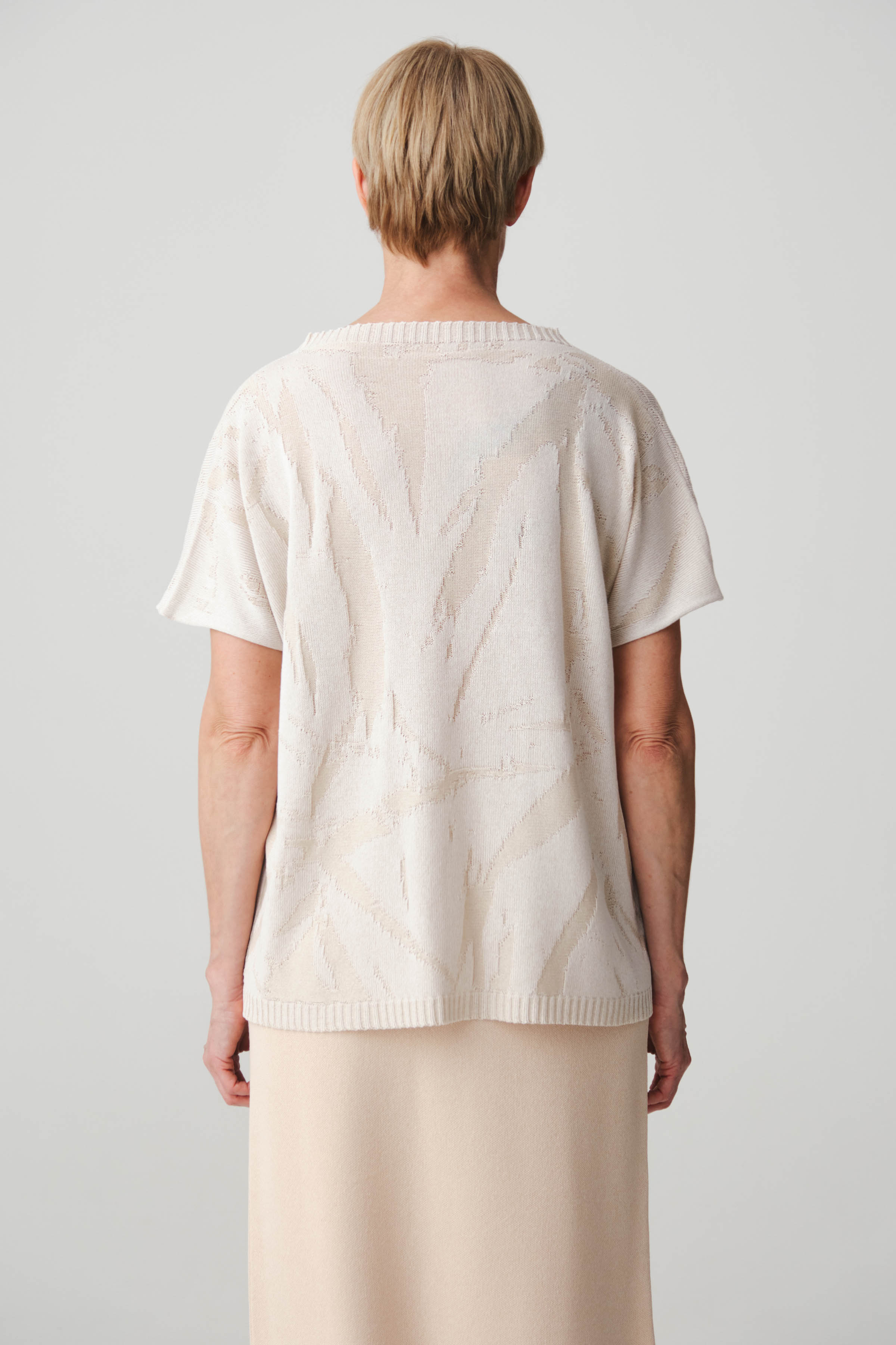 Джемпер с коротким рукавом Креш