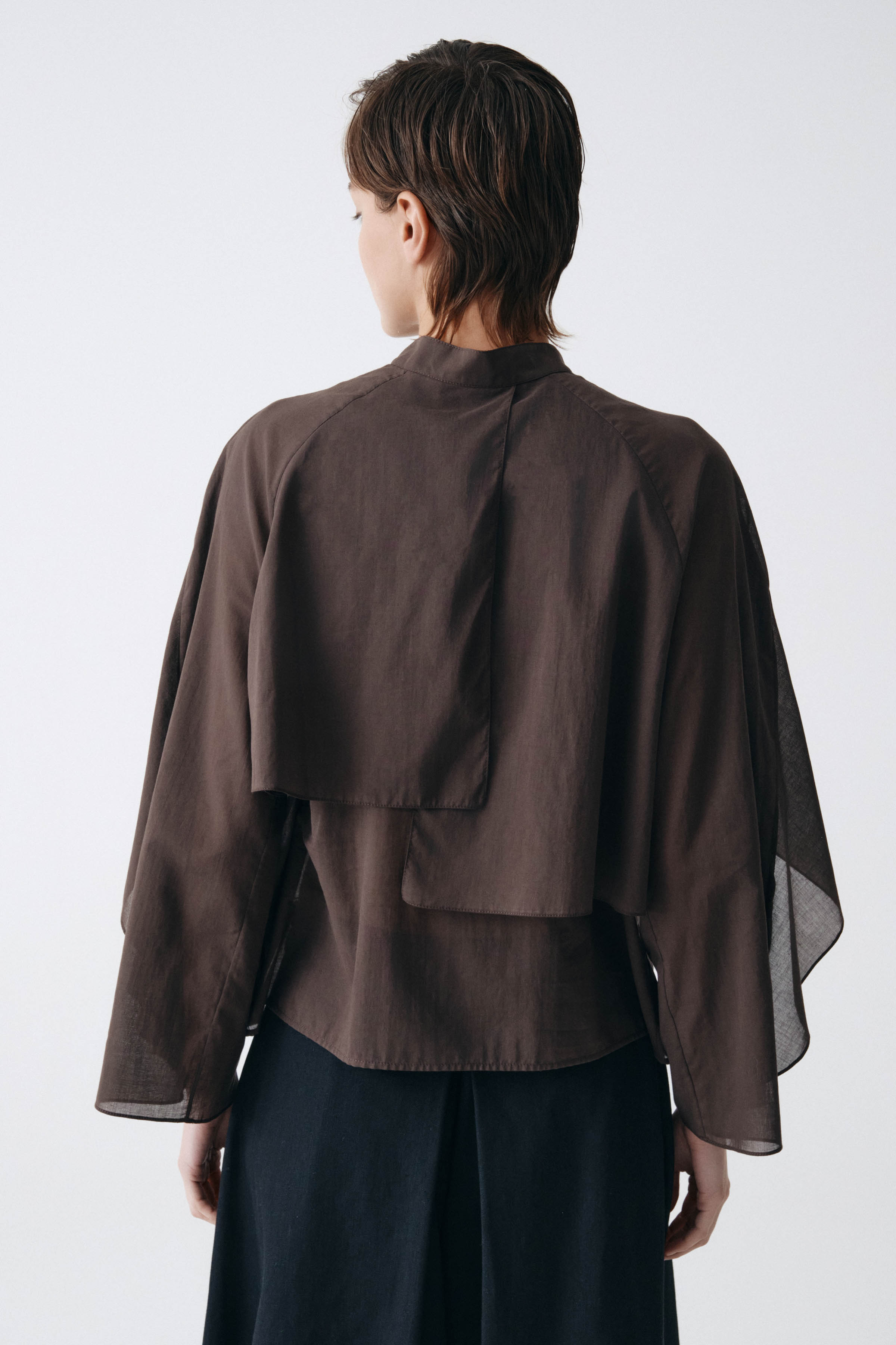 Блуза многослойная, тонкий хлопок  от Lesel (Лесель)! Заказывайте по ✆ 8 (800) 777 02 37