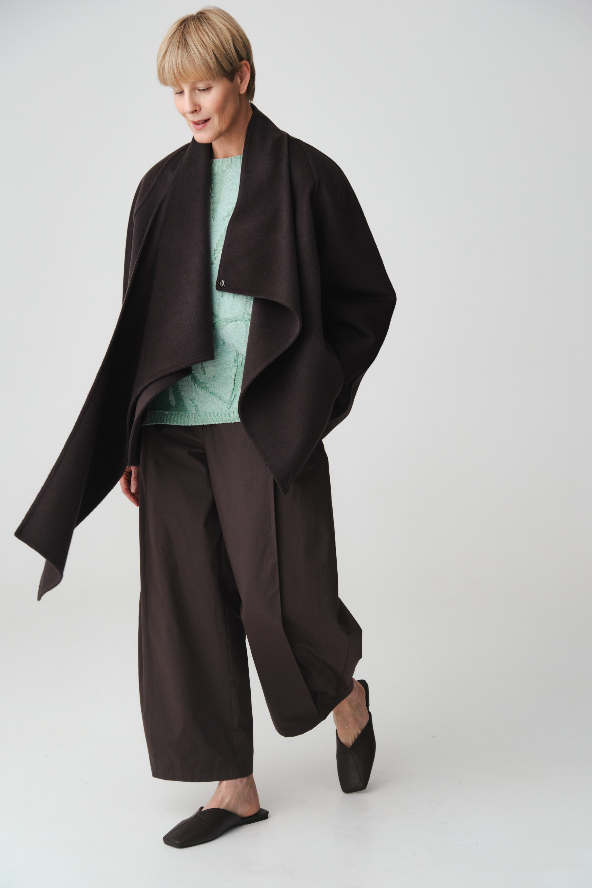 Брюки большой ромб со складкой, хлопок