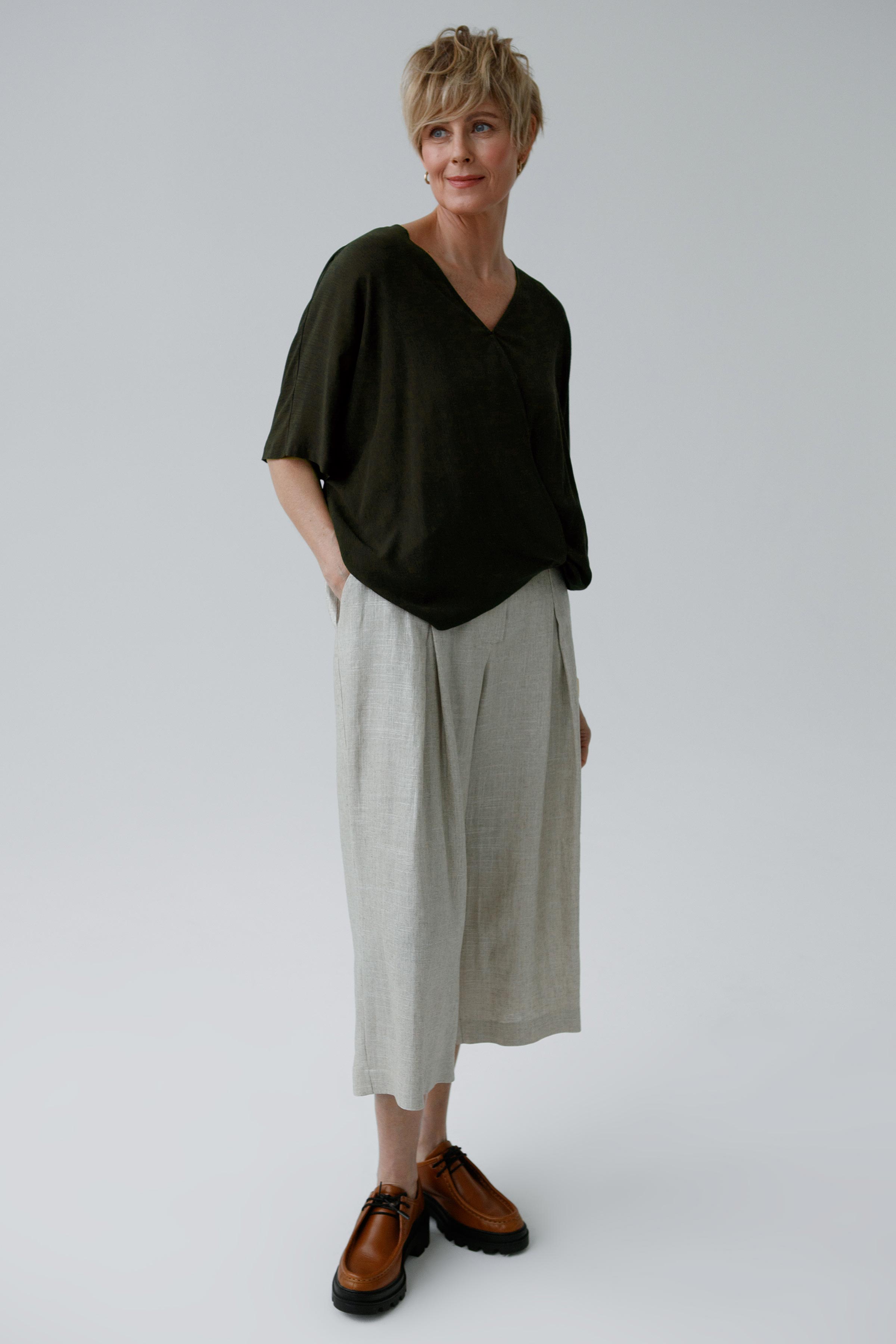 Блуза Трансформер, лёгкая  от Lesel (Лесель)! Заказывайте по ✆ 8 (800) 777 02 37