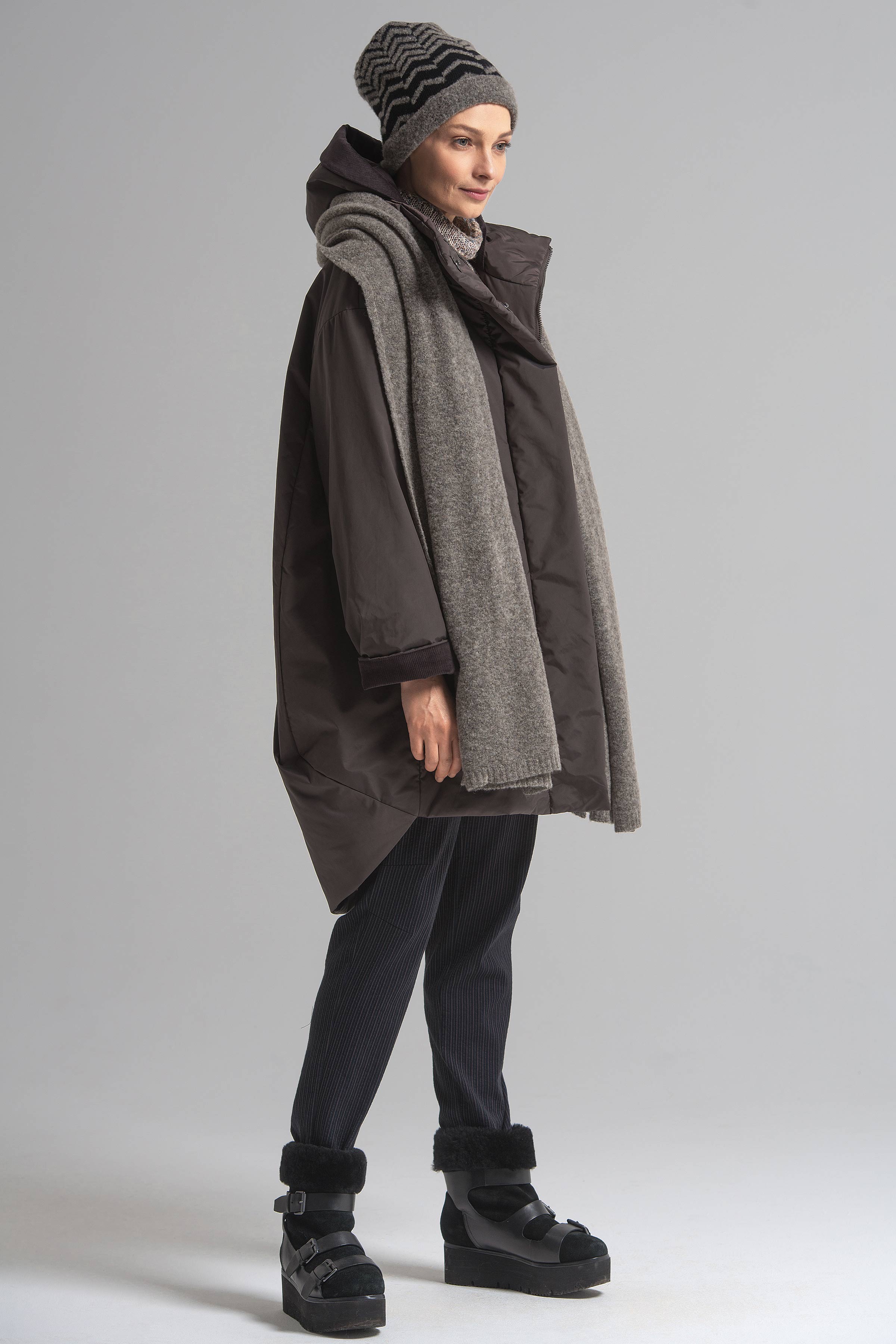 Шарф тонкий 09 Беж-меланж (melange beige) от Lesel (Лесель)! Заказывайте по ✆ 8 (800) 777 02 37
