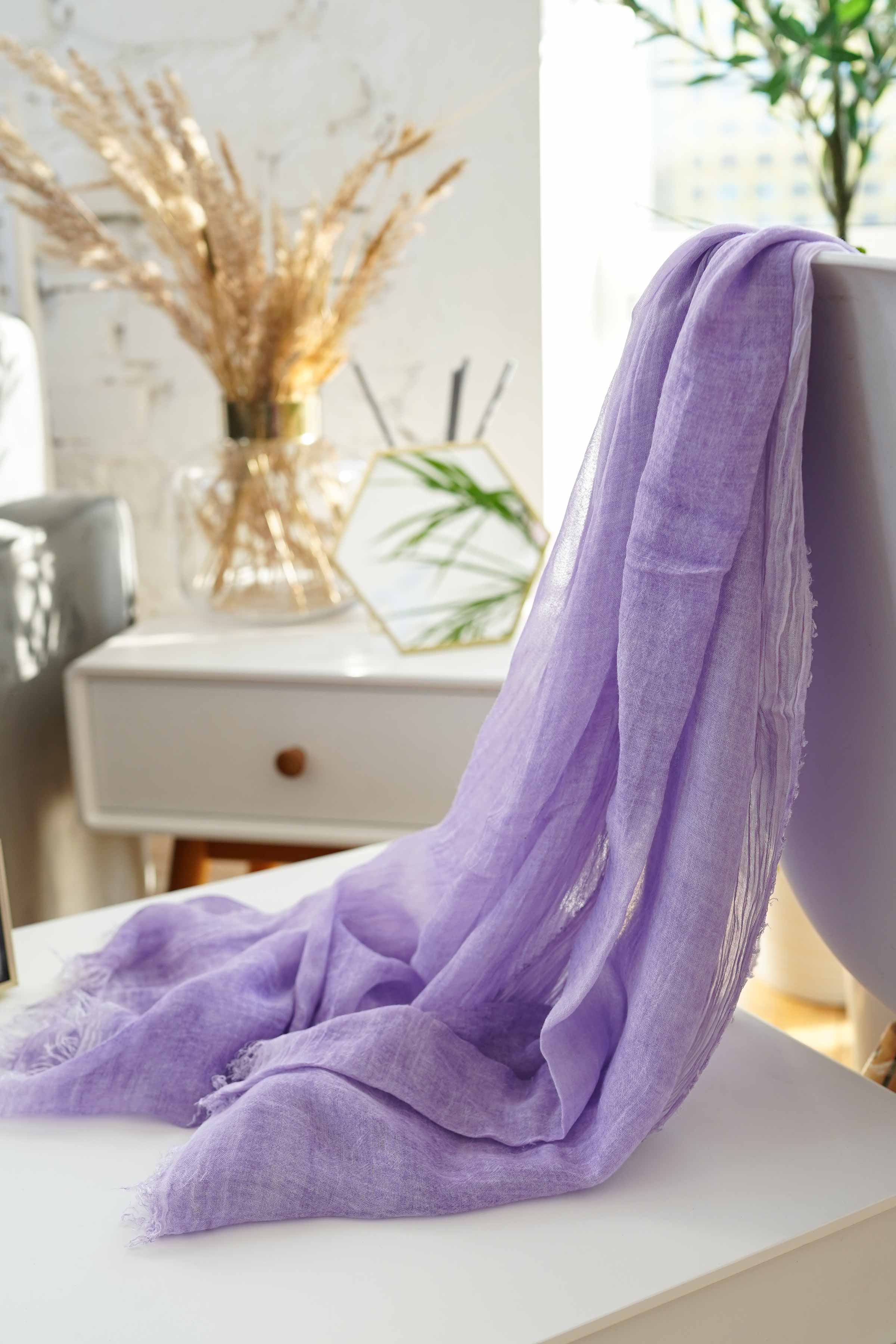 Палантин Fibyten 43 Лиловый кварц (quartz mauve) от Lesel (Лесель)! Заказывайте по ✆ 8 (800) 777 02 37