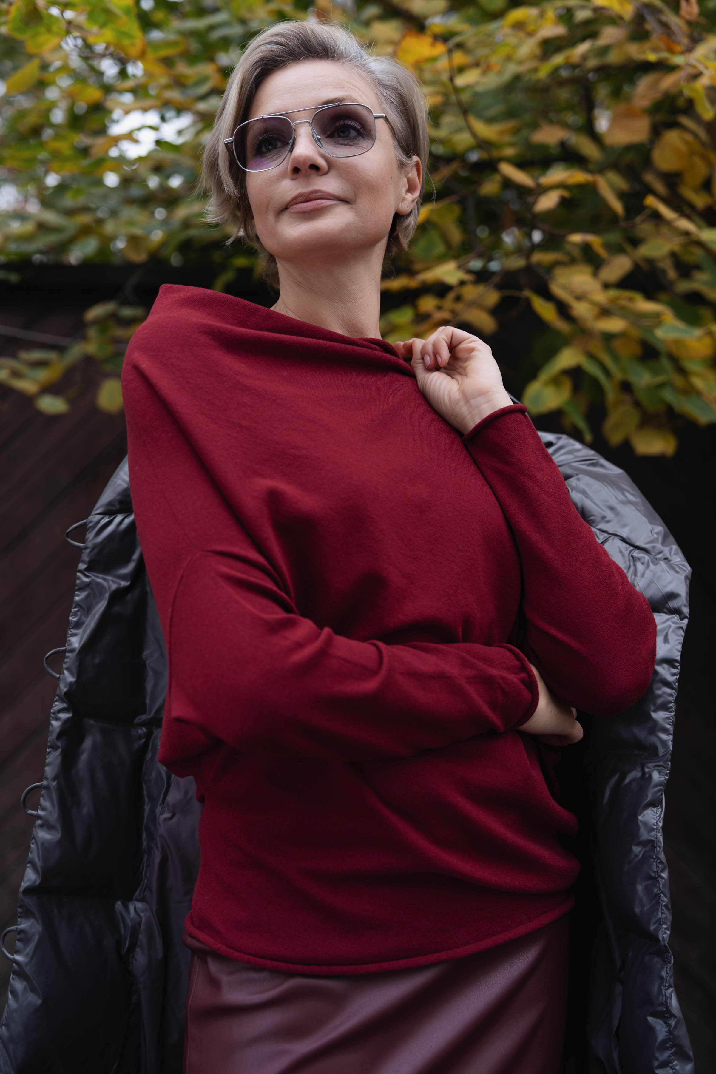 Джемпер Асимметрия  от Lesel (Лесель)! Заказывайте по ✆ 8 (800) 777 02 37