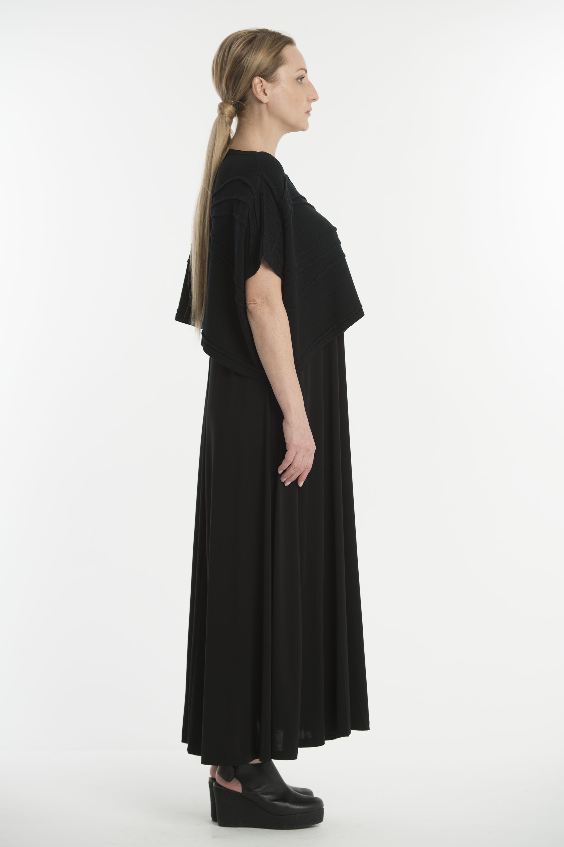Туника "Волны" 00 Черный (noir) от Lesel (Лесель)! Заказывайте по ✆ 8 (800) 777 02 37