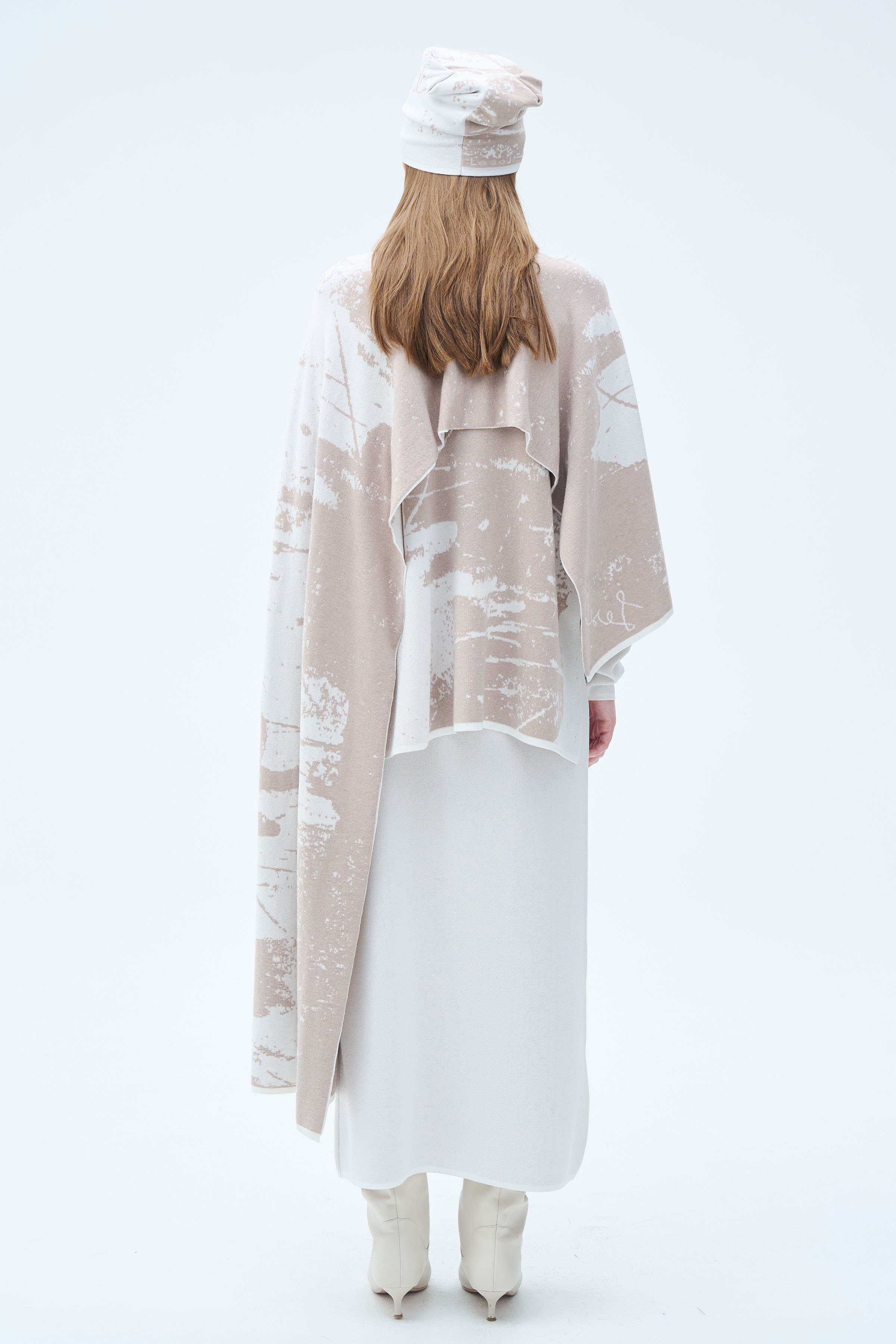 Палантин Инь-Ян 06 Суфле (souffle) от Lesel (Лесель)! Заказывайте по ✆ 8 (800) 777 02 37