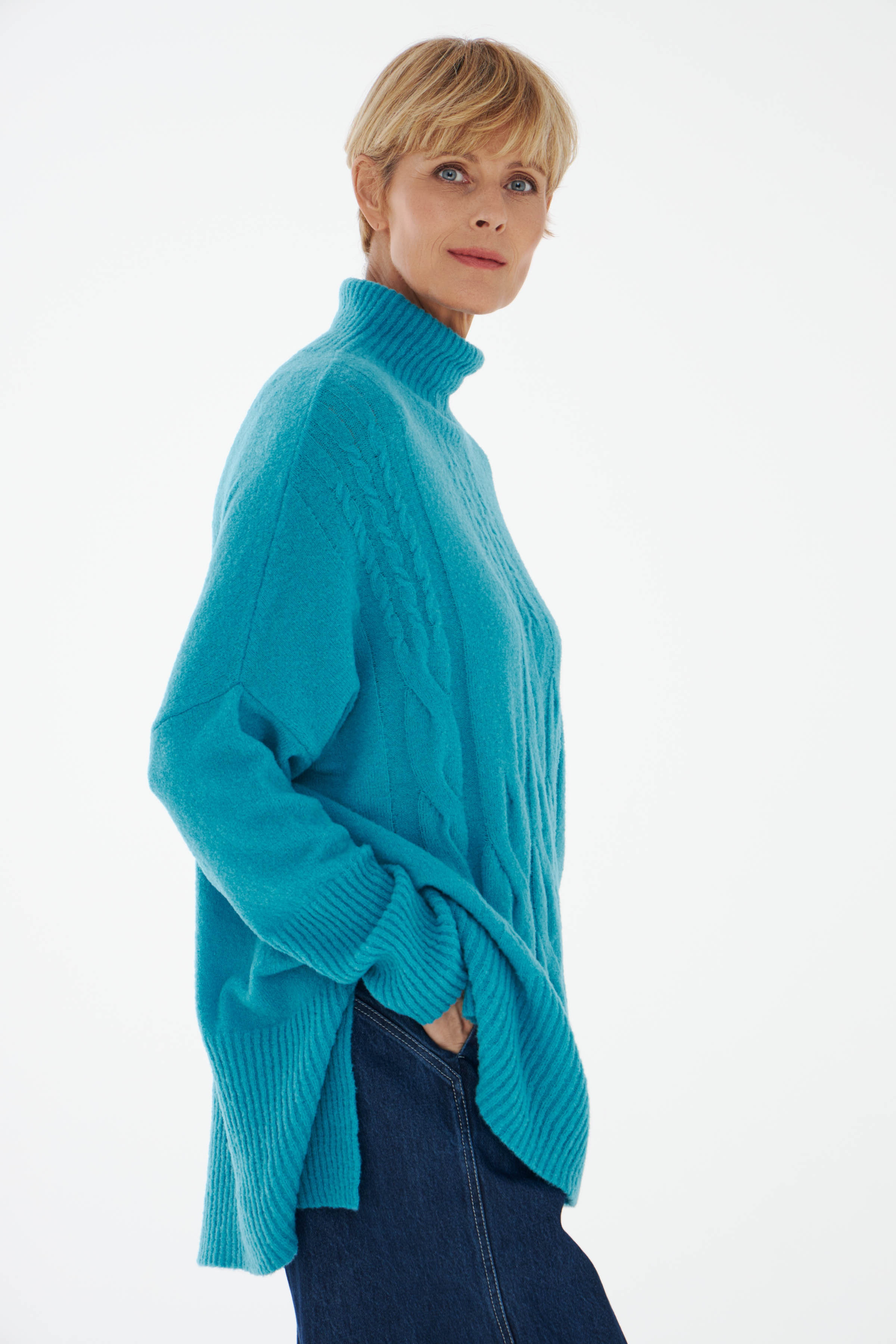 Джемпер Косы  от Lesel (Лесель)! Заказывайте по ✆ 8 (800) 777 02 37