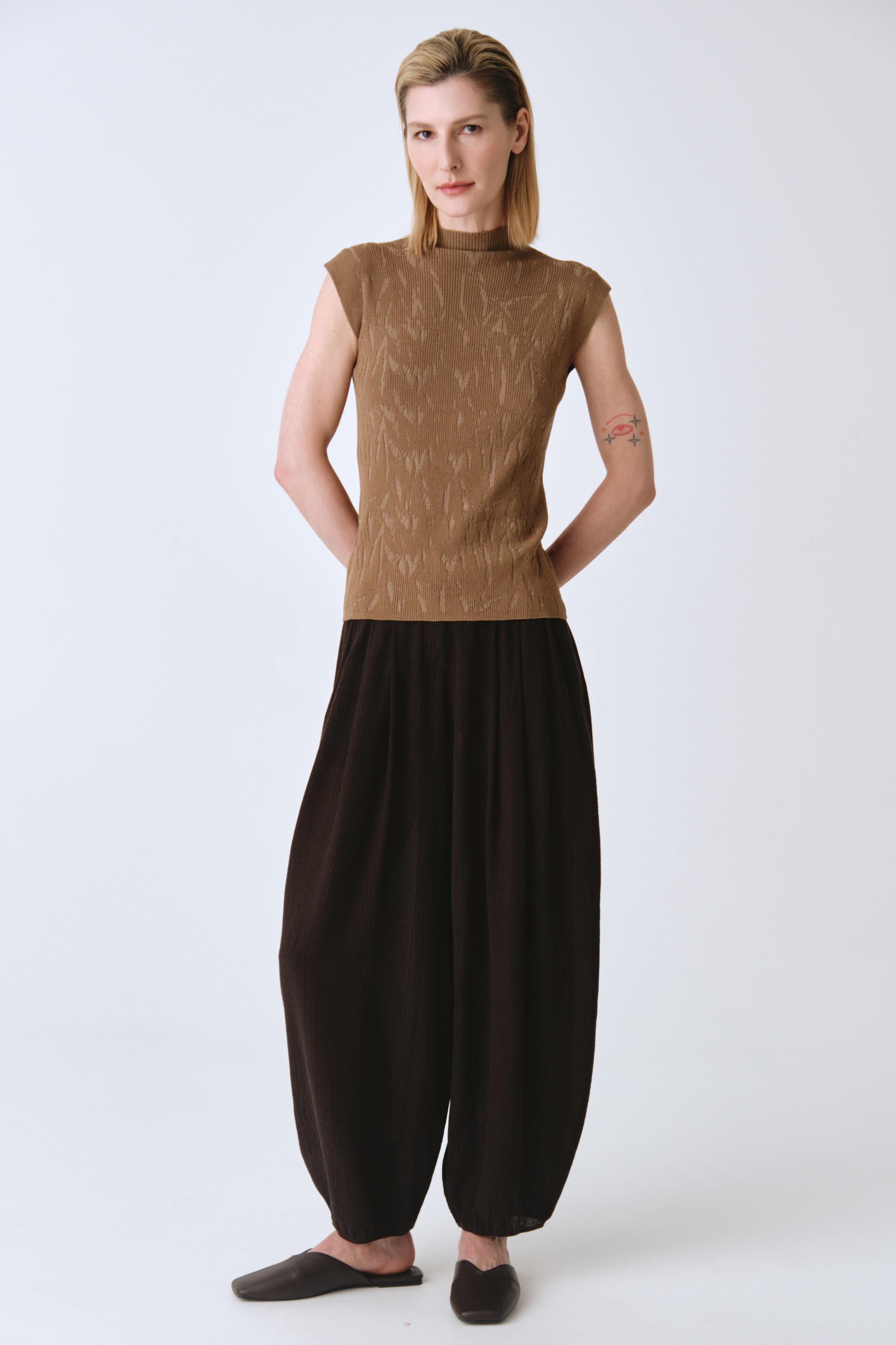 Топ безрукавка Ластичная