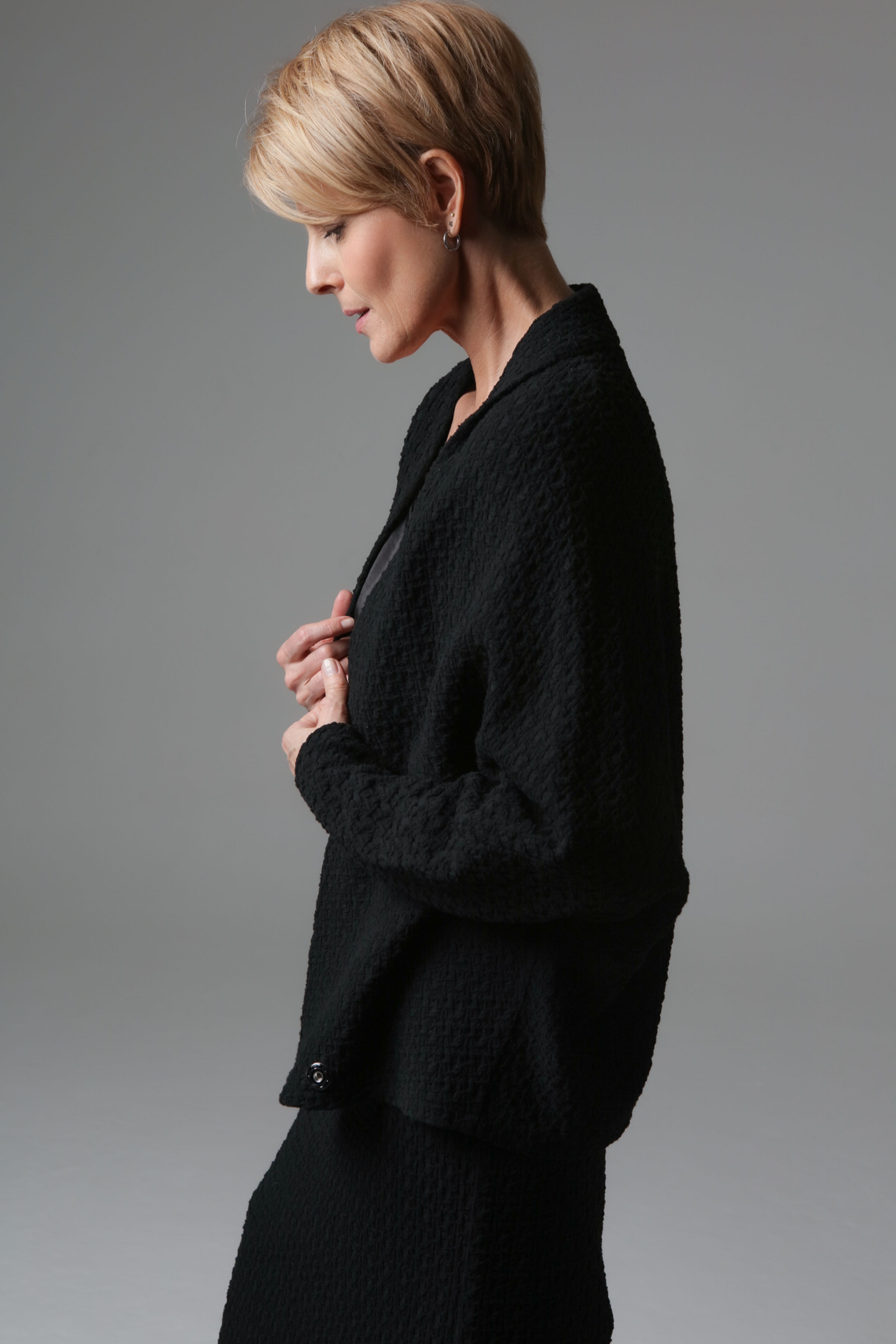 Кардиган сложный жаккард