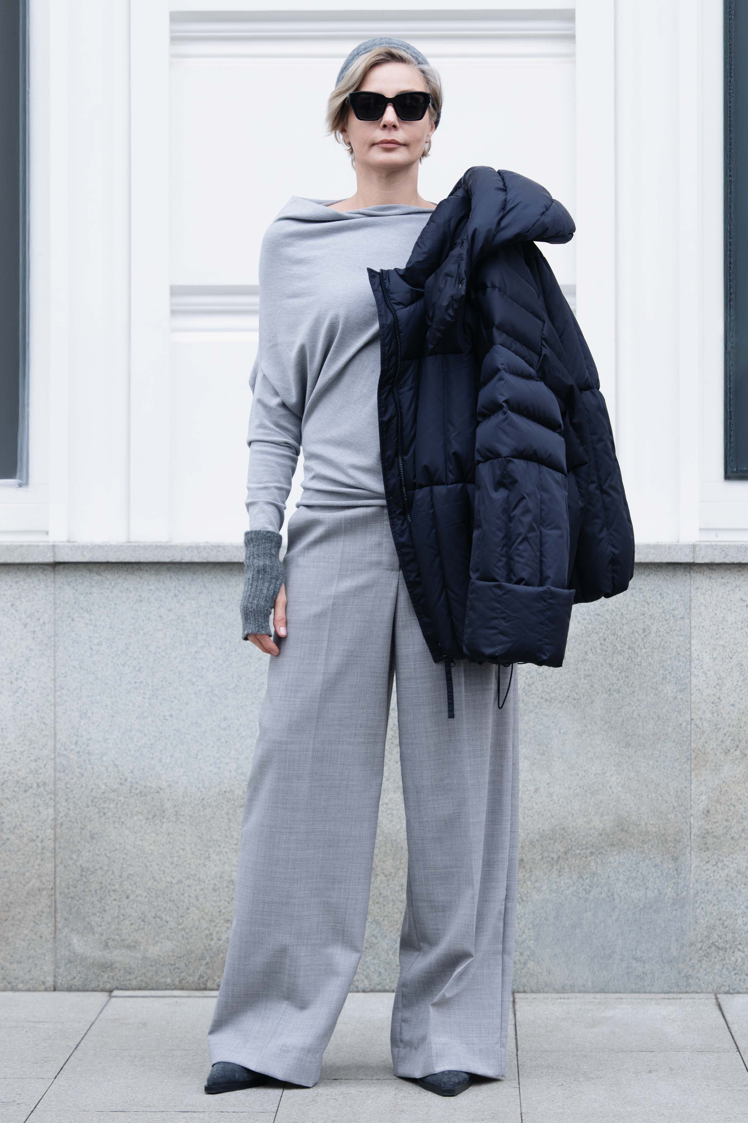 Джемпер Асимметрия  от Lesel (Лесель)! Заказывайте по ✆ 8 (800) 777 02 37