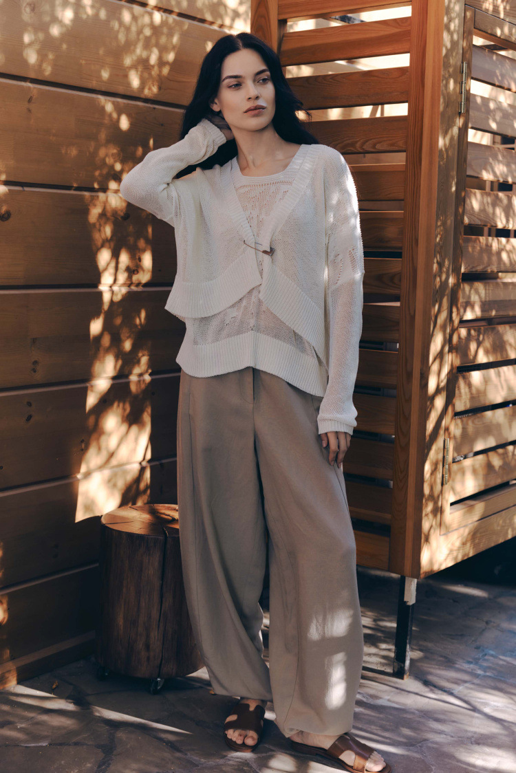 Кардиган укороченный Органика