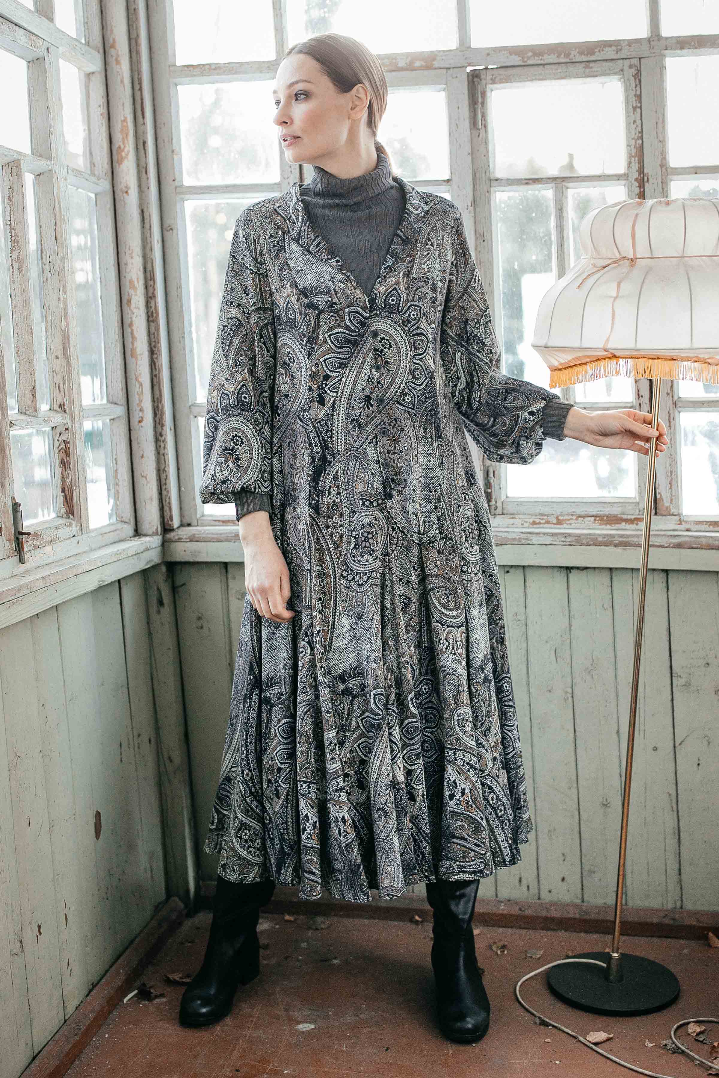 Платье Пейсли 97 Пейсли (paisley) от Lesel (Лесель)! Заказывайте по ✆ 8 (800) 777 02 37