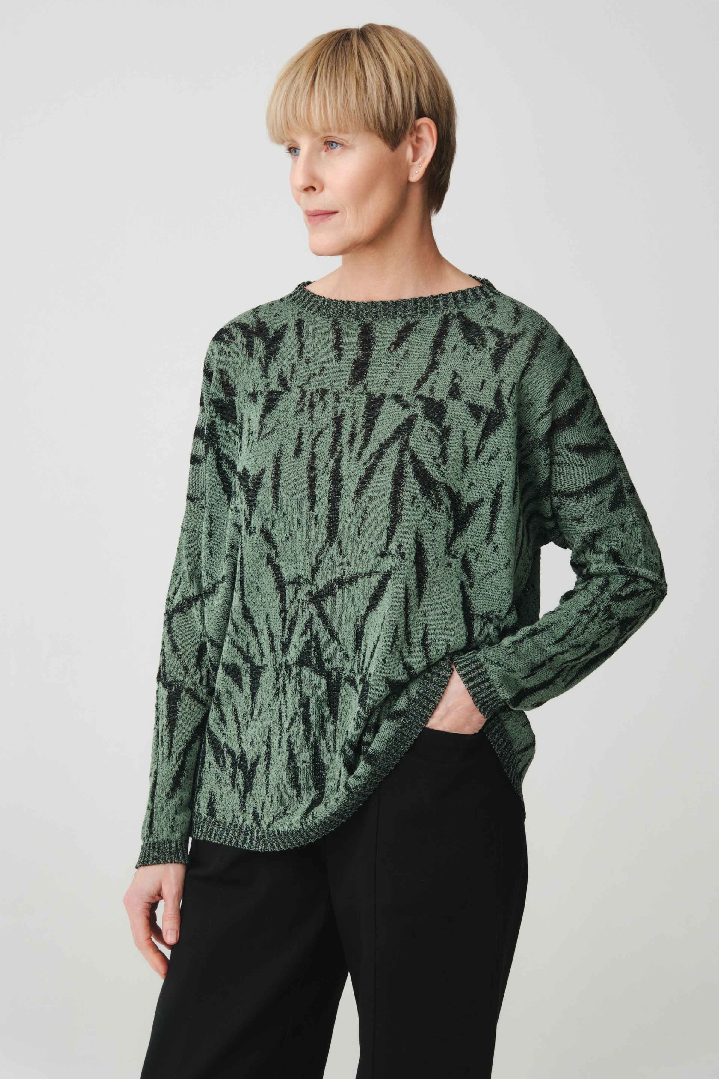 Джемпер с длинным рукавом Креш