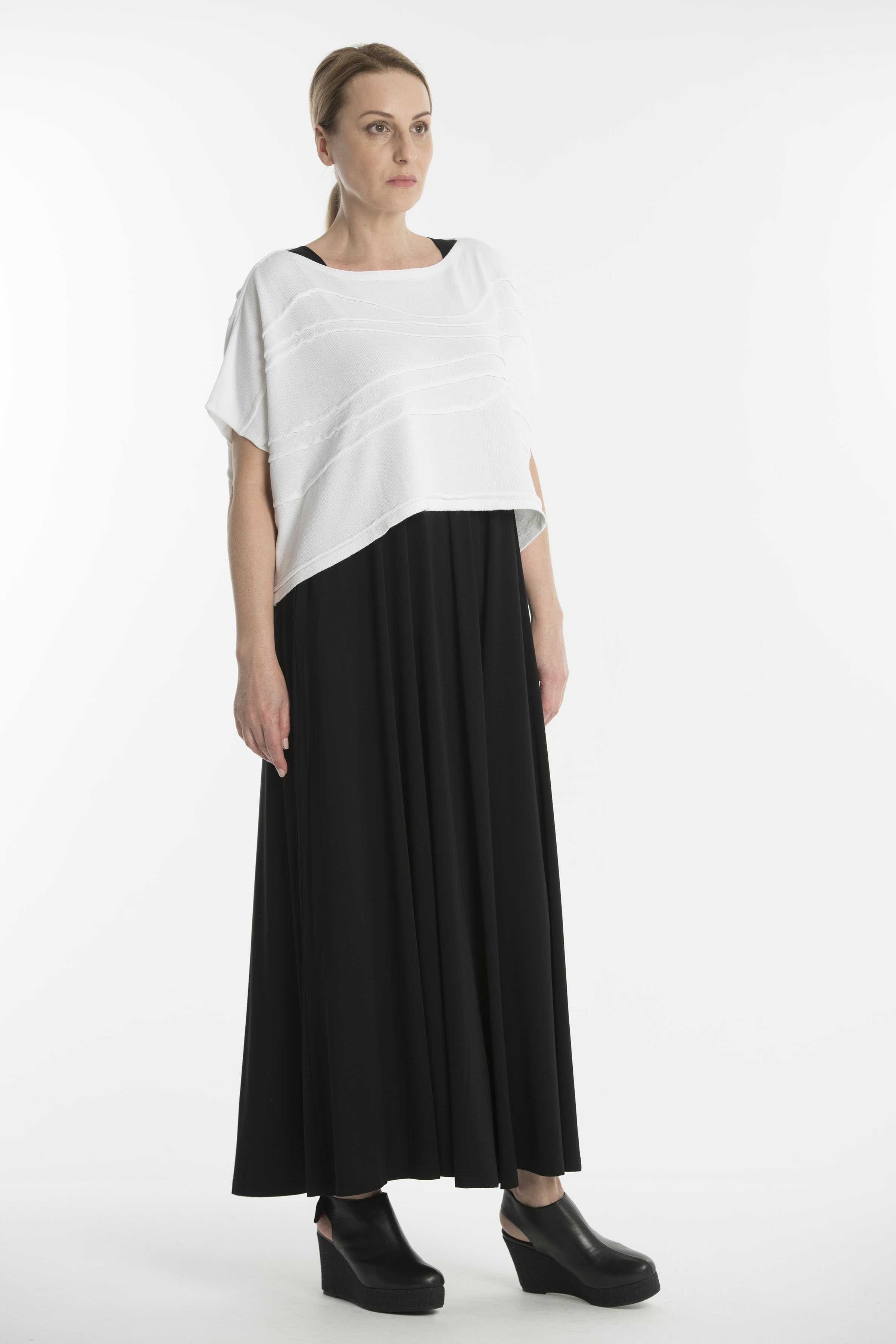 Туника "Волны" 05 Белый (blanc) от Lesel (Лесель)! Заказывайте по ✆ 8 (800) 777 02 37