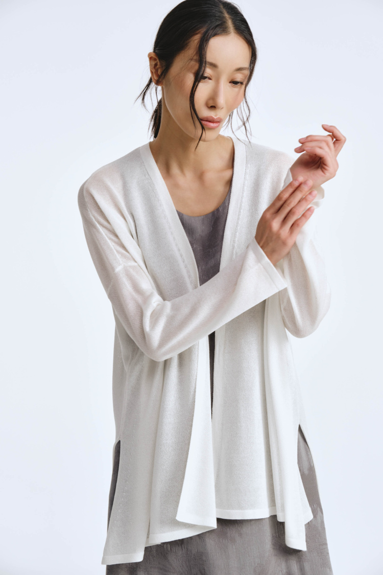 Кардиган Цветок с бутоном