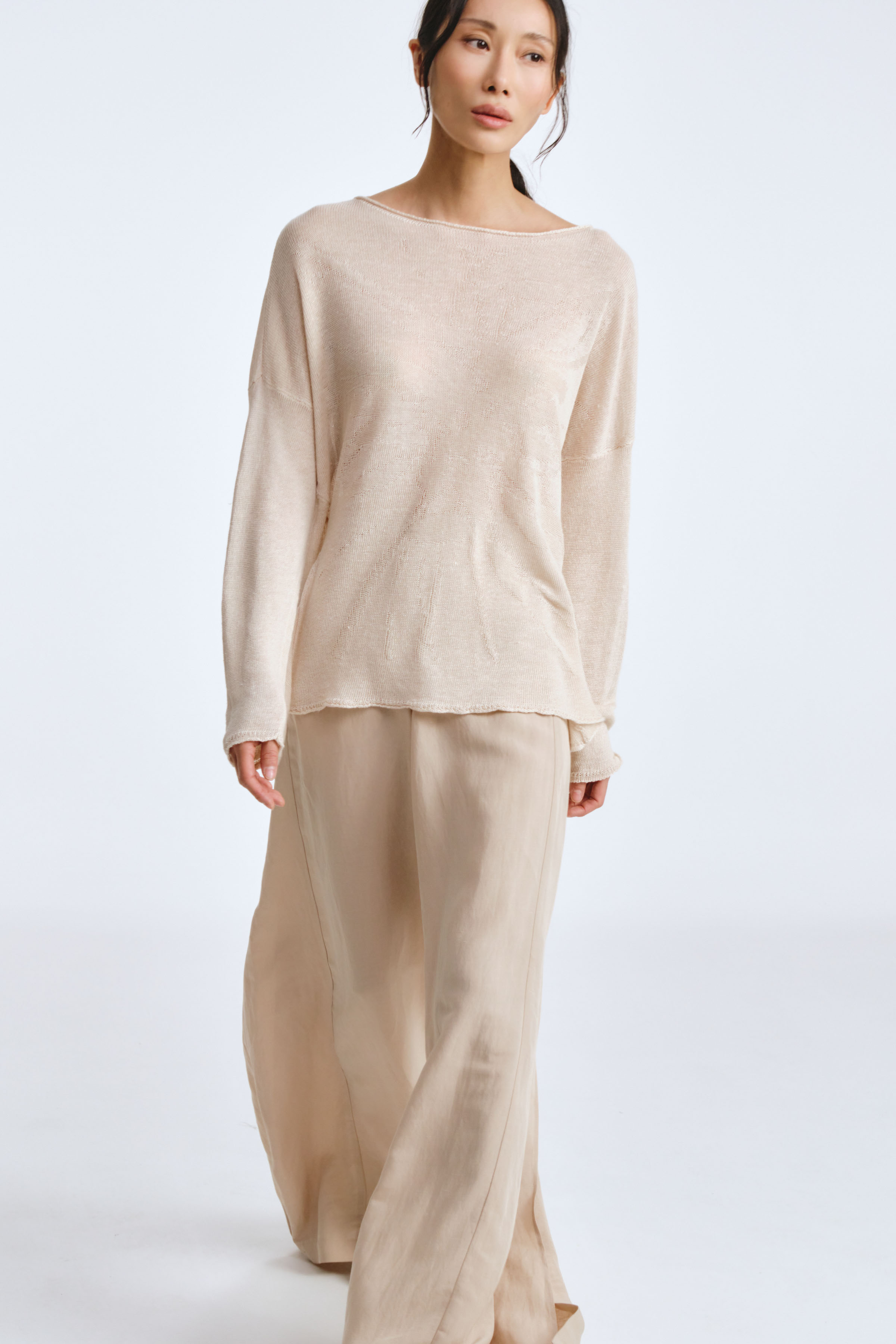 Джемпер Лён  от Lesel (Лесель)! Заказывайте по ✆ 8 (800) 777 02 37