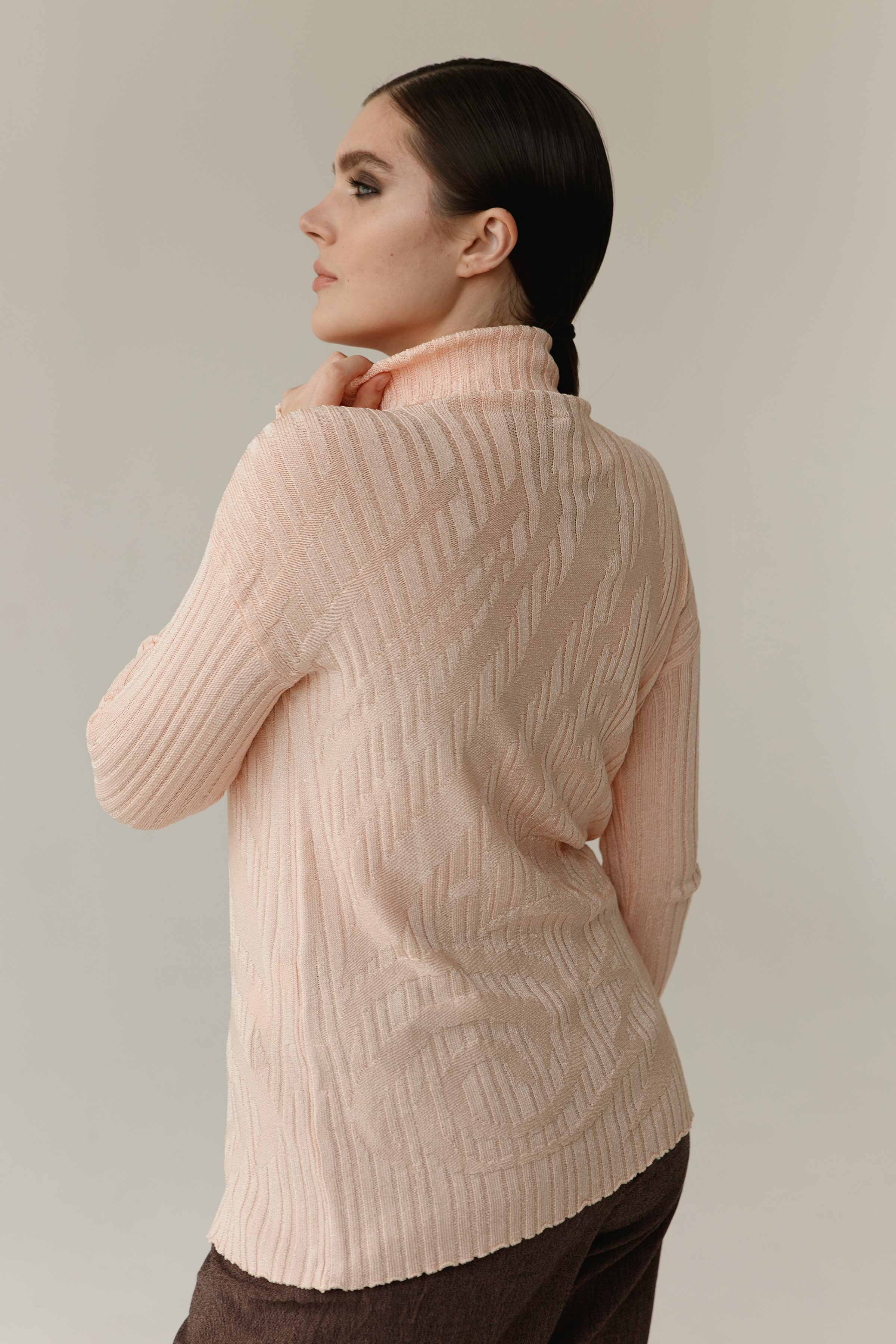 Водолазка Узор 04 Бежевый (beige), 00 Черный (noir), 36 Бирюза (turguoise), 11 Антрацит (anthracite) от Lesel (Лесель)! Заказывайте по ✆ 8 (800) 777 02 37