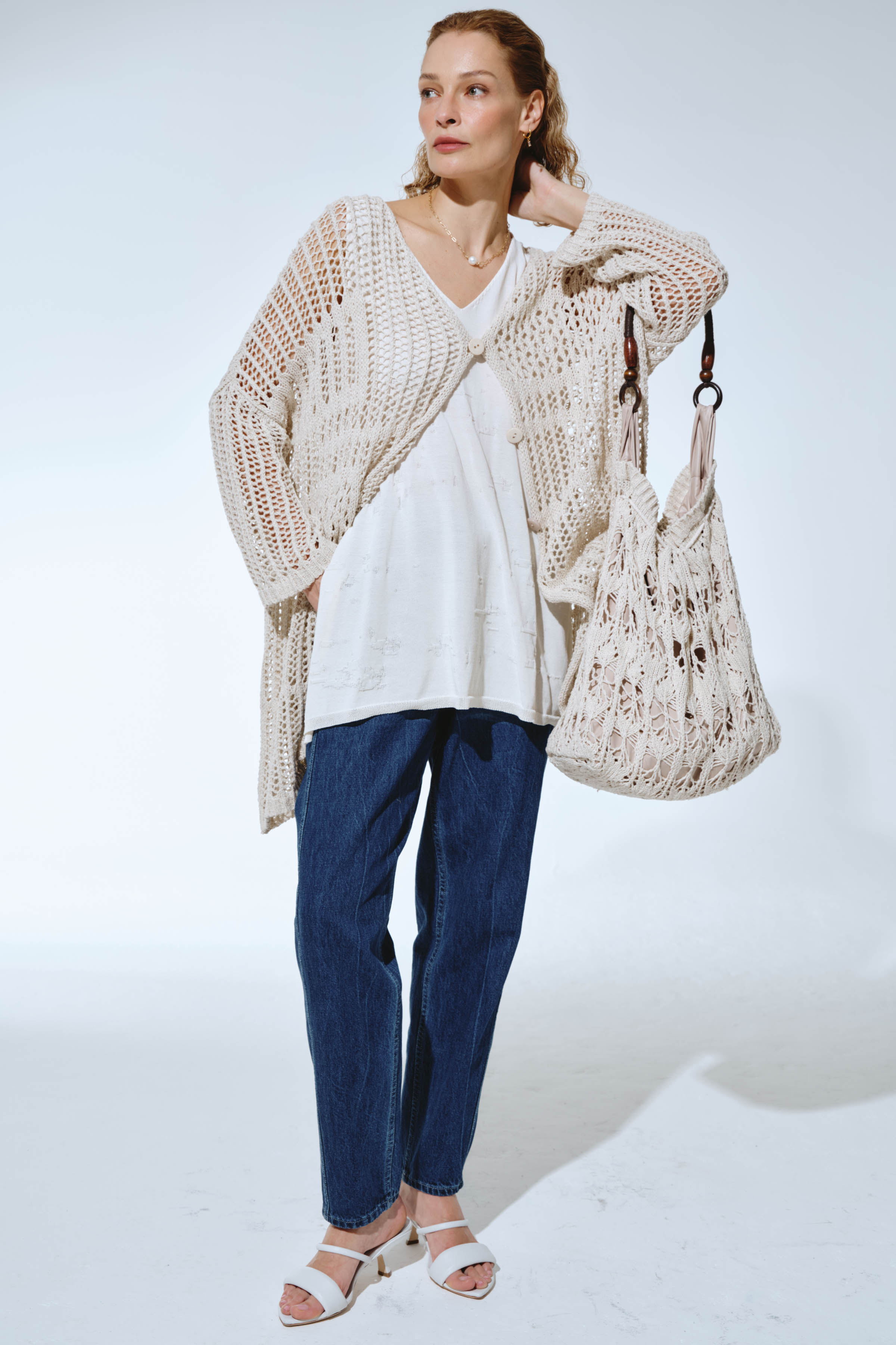 Брюки Бананы узкие, джинса  от Lesel (Лесель)! Заказывайте по ✆ 8 (800) 777 02 37