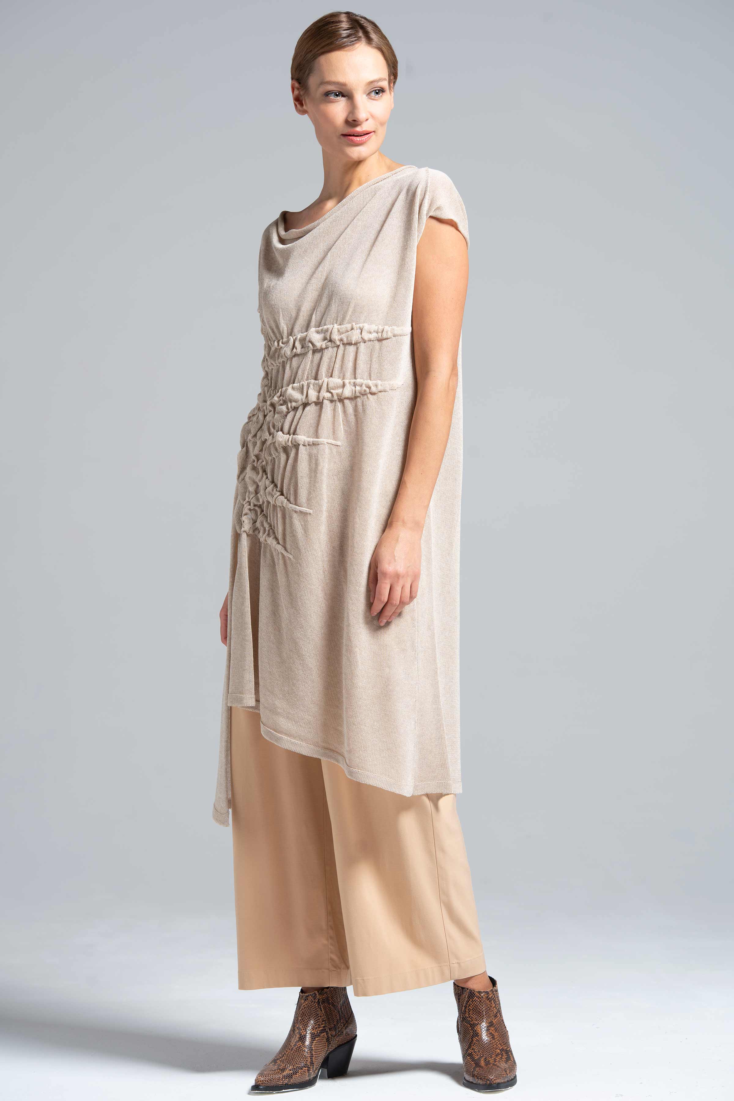Туника Дюны 02 Песок (sable) от Lesel (Лесель)! Заказывайте по ✆ 8 (800) 777 02 37