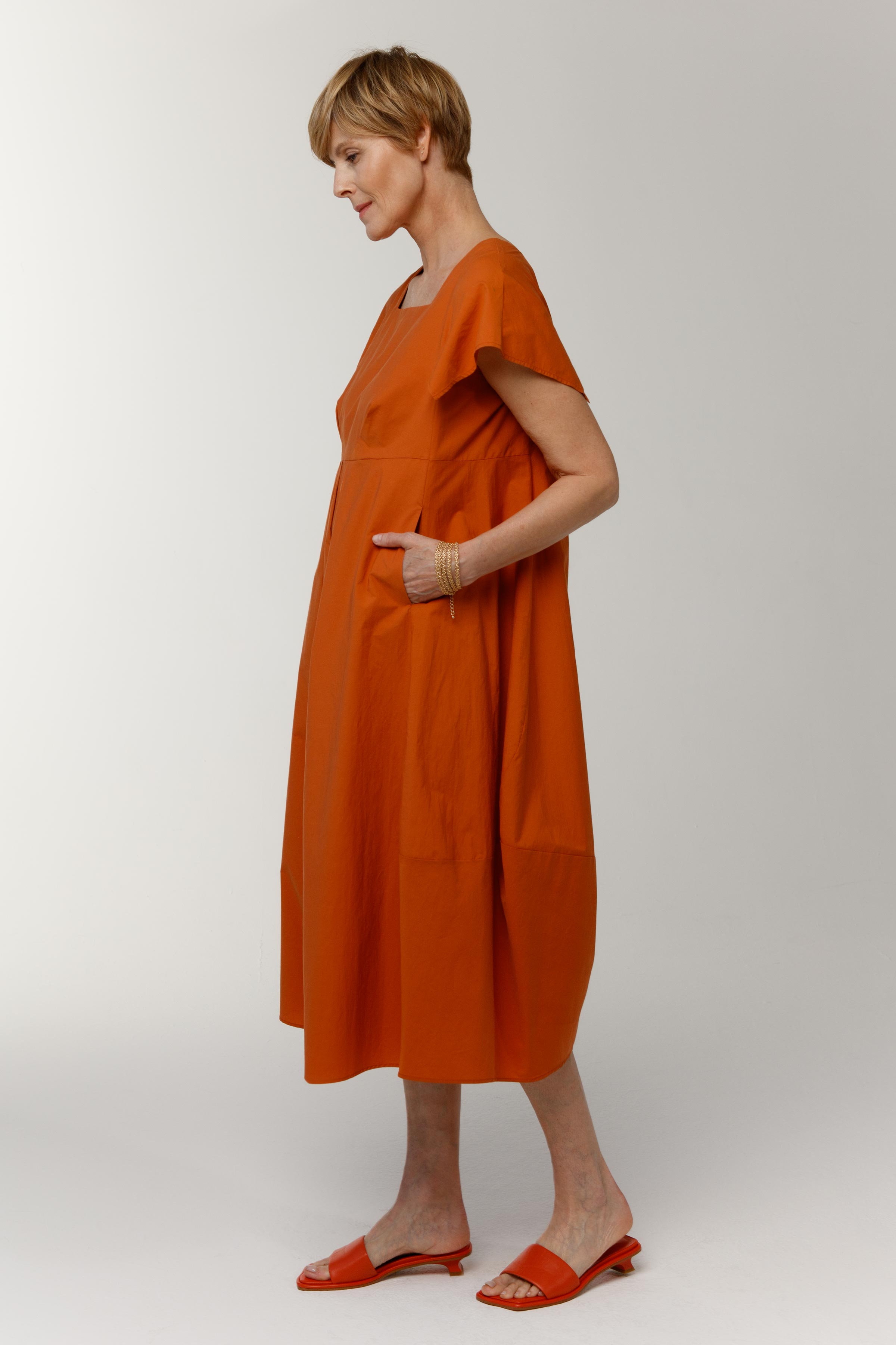Платье ромб с крылышками 22 Апероль (aperol) от Lesel (Лесель)! Заказывайте по ✆ 8 (800) 777 02 37