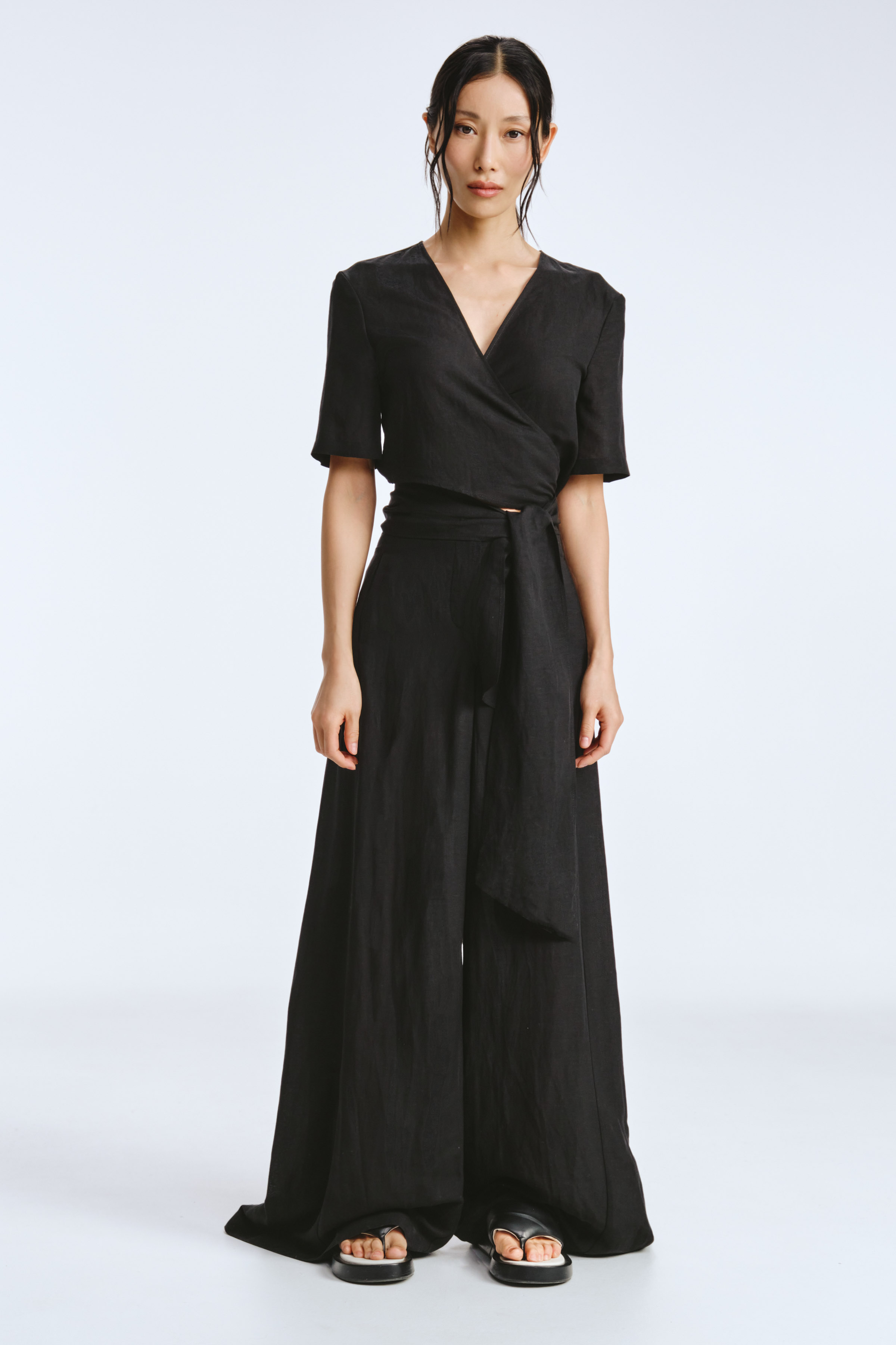 Блуза болеро с запахом  от Lesel (Лесель)! Заказывайте по ✆ 8 (800) 777 02 37